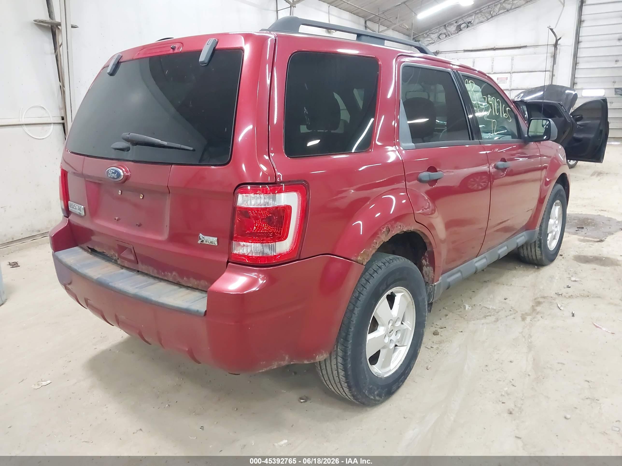 2012 Ford Escape Xlt Red vin: 1FMCU9DG7CKC69372