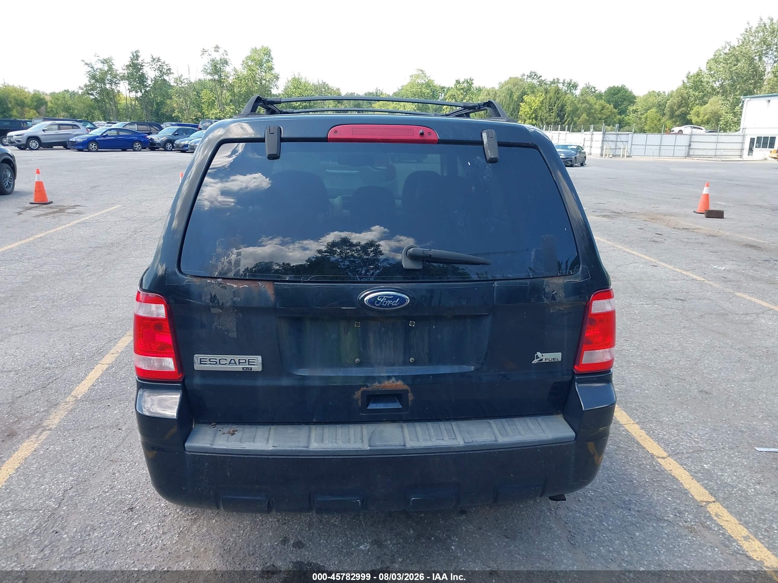 2010 Ford Escape Xlt Black vin: 1FMCU9DG8AKC97744