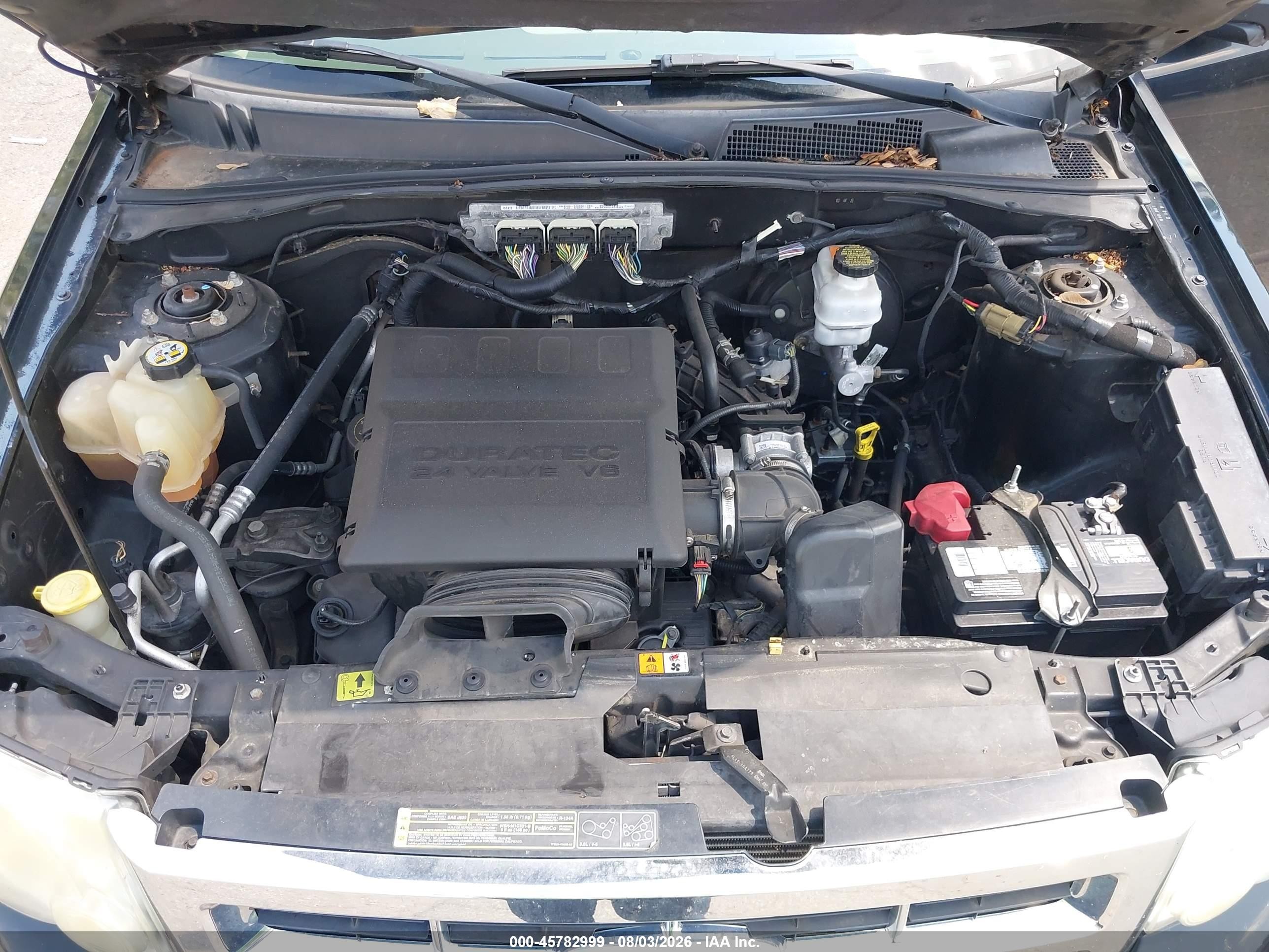 2010 Ford Escape Xlt Black vin: 1FMCU9DG8AKC97744