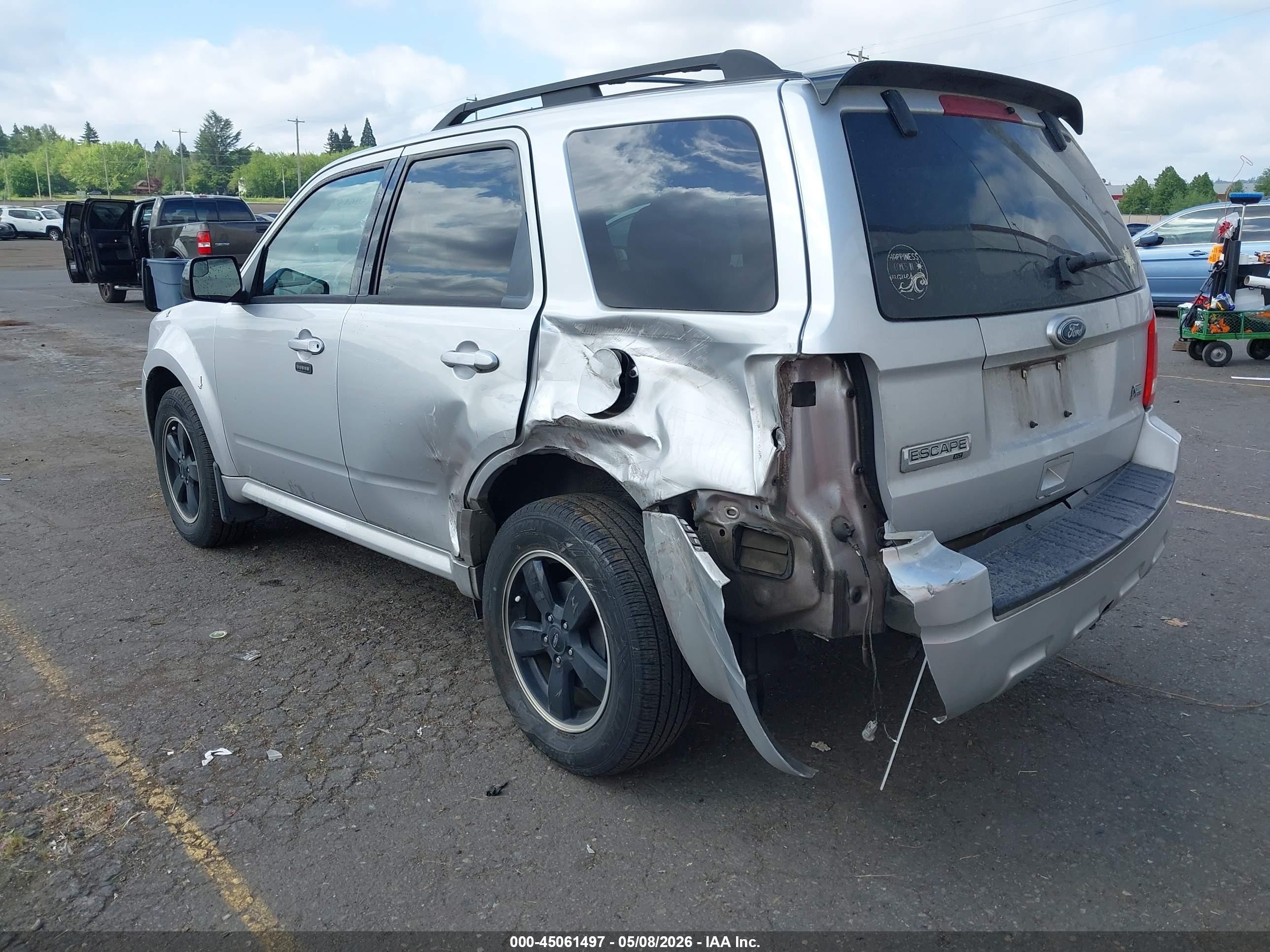 2010 Ford Escape Xlt Gray vin: 1FMCU9DG8AKD20391