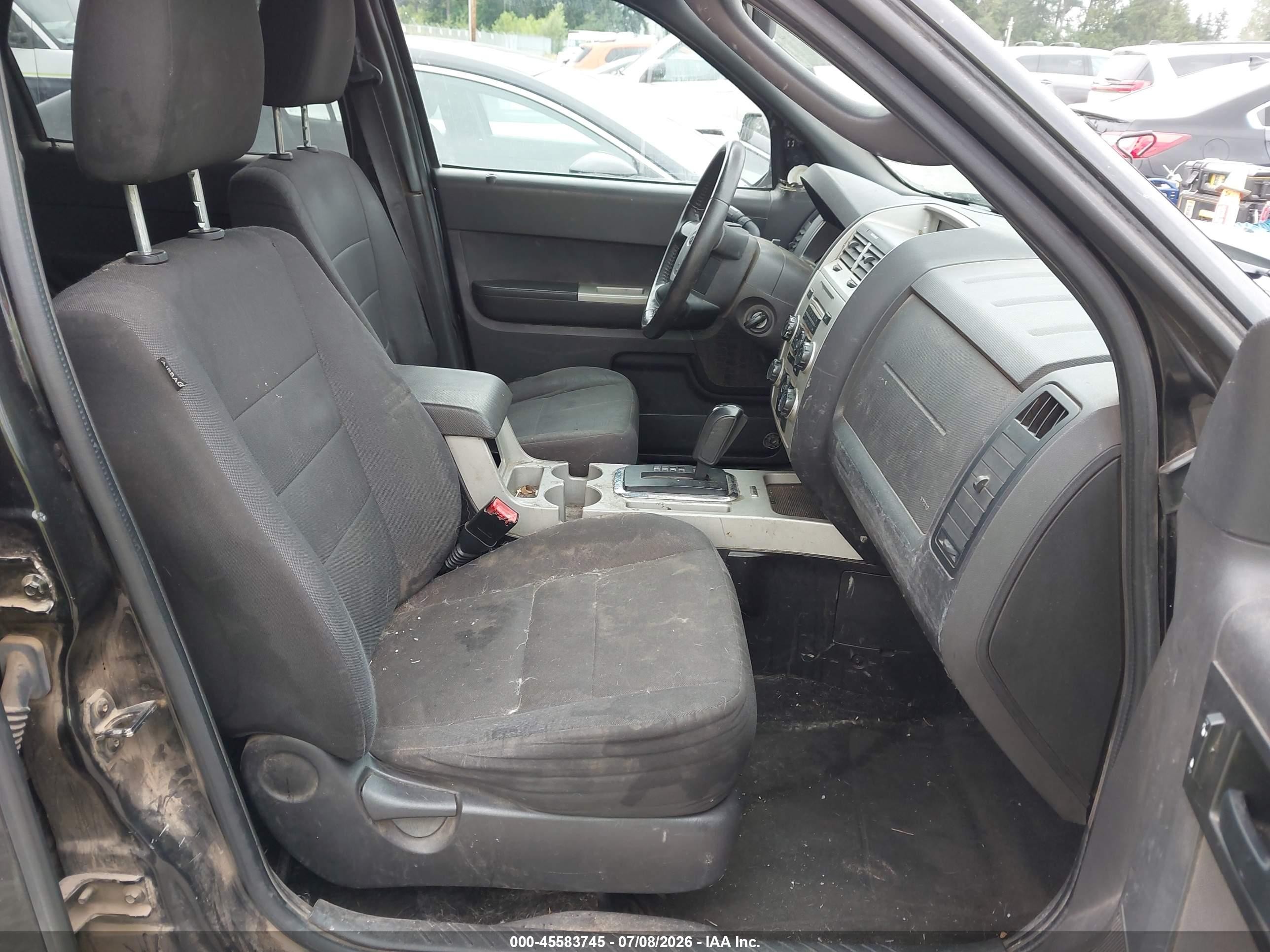 2011 Ford Escape Xlt Black vin: 1FMCU9DG8BKA50595