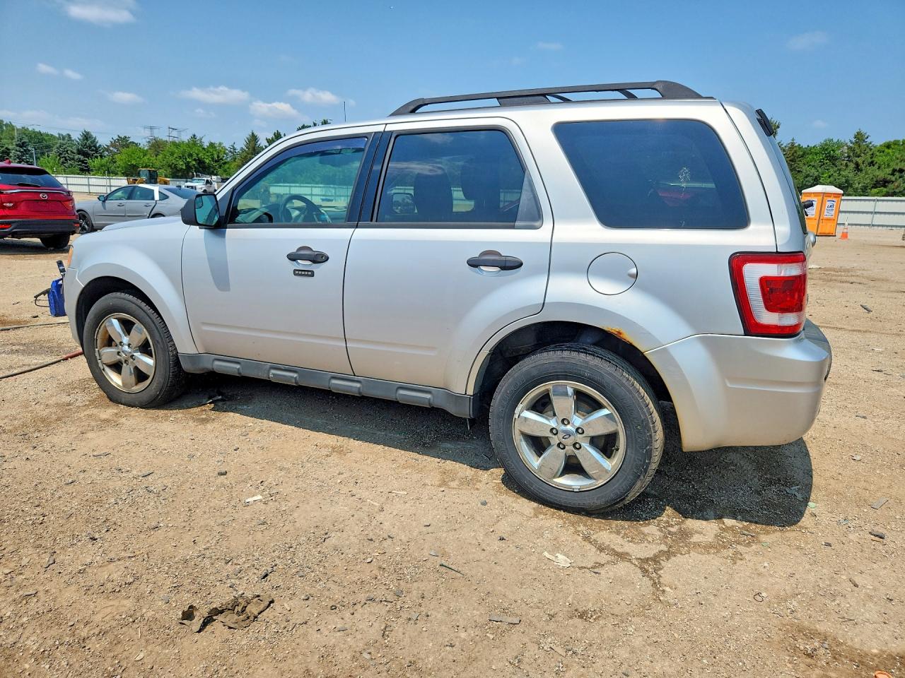 2011 Ford Escape Xlt Silver vin: 1FMCU9DG8BKA67557