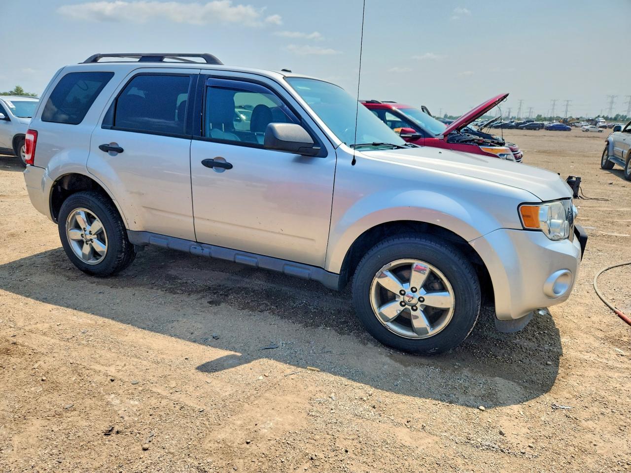 2011 Ford Escape Xlt Silver vin: 1FMCU9DG8BKA67557