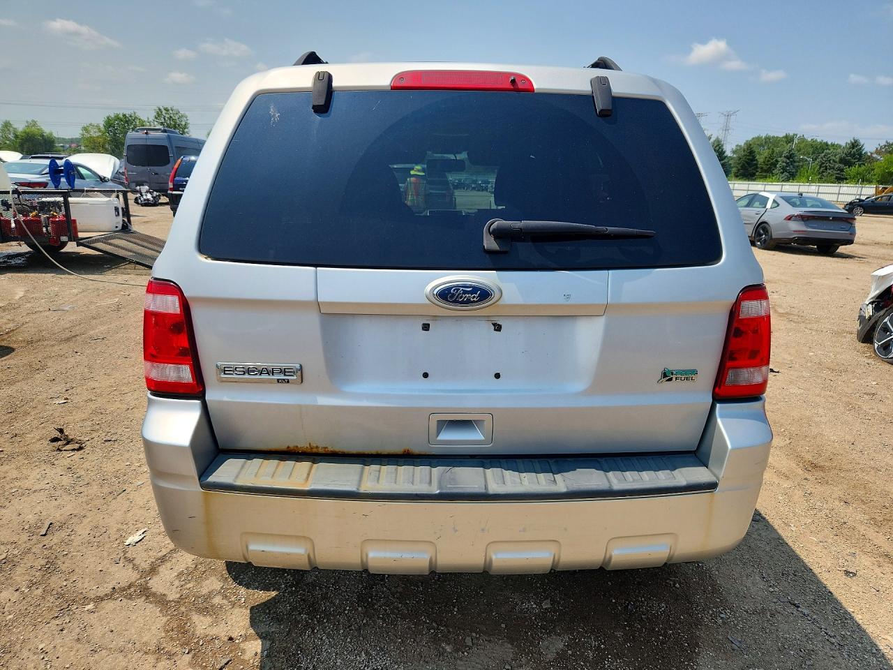 2011 Ford Escape Xlt Silver vin: 1FMCU9DG8BKA67557