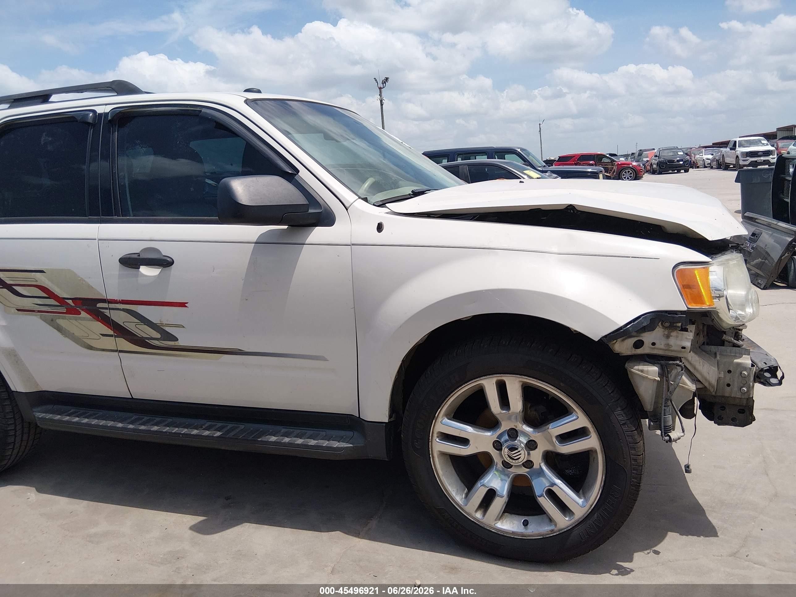2011 Ford Escape Xlt White vin: 1FMCU9DG8BKA73746