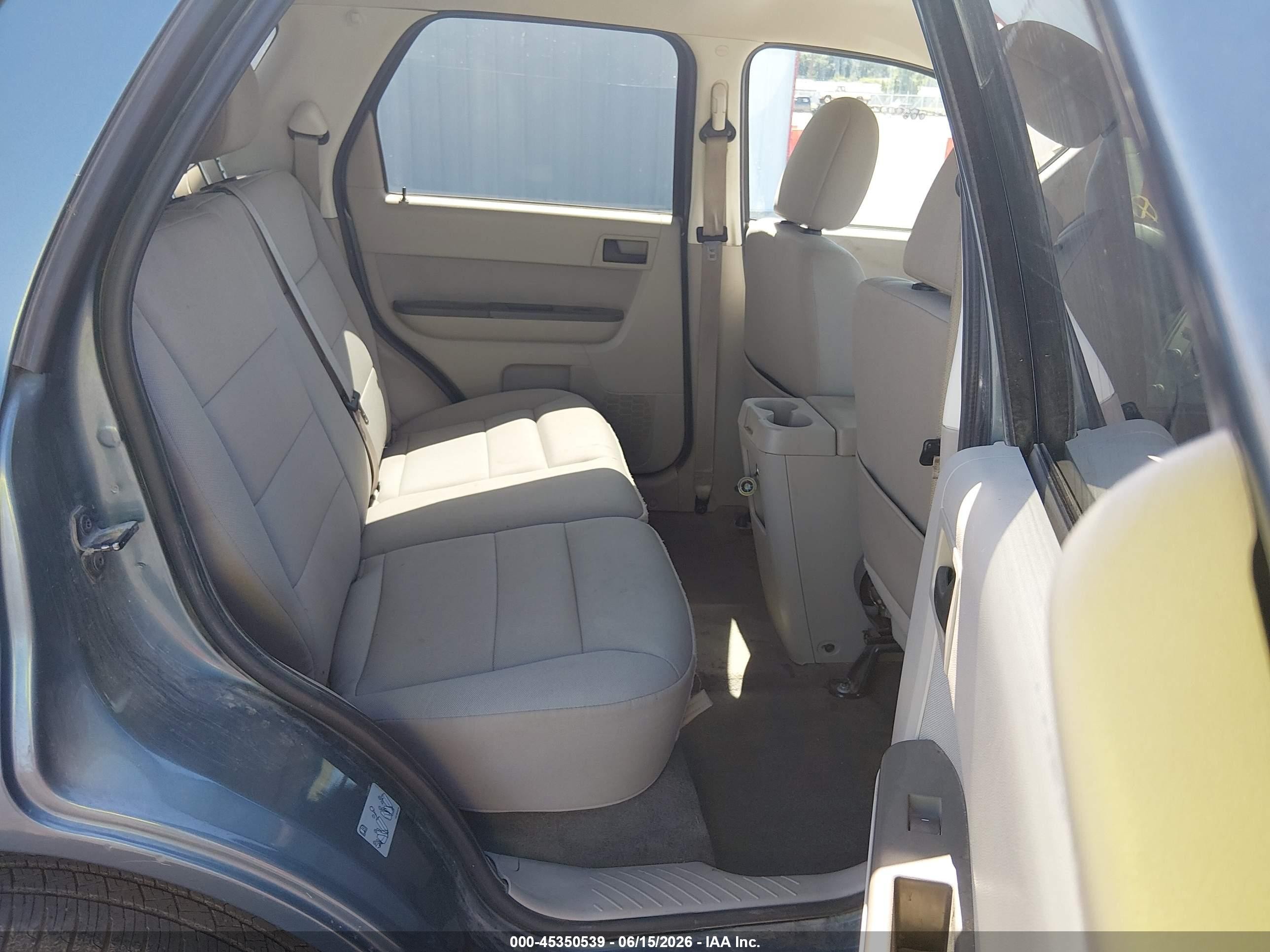 2011 Ford Escape Xlt Blue vin: 1FMCU9DG8BKB13713