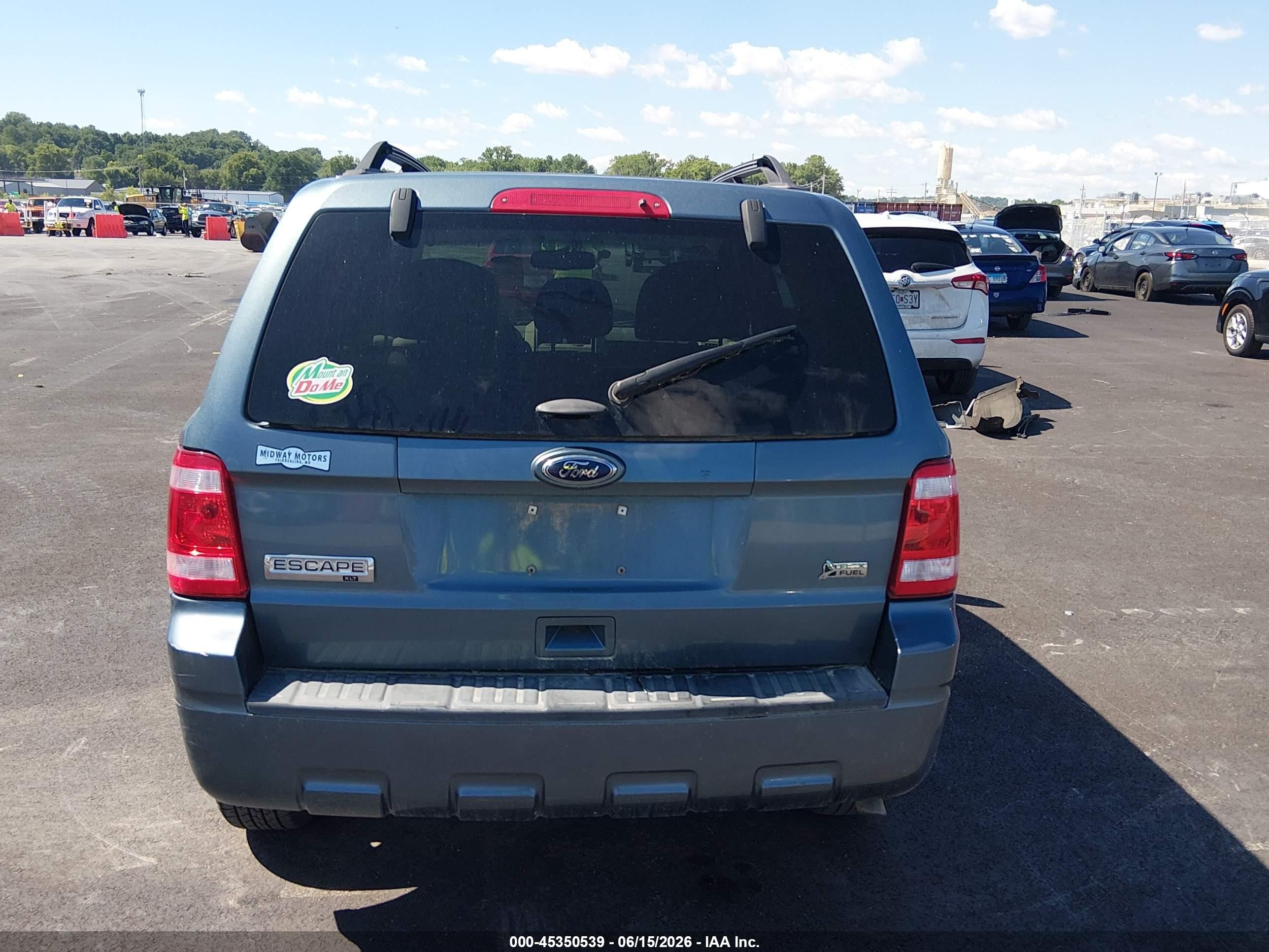 2011 Ford Escape Xlt Blue vin: 1FMCU9DG8BKB13713