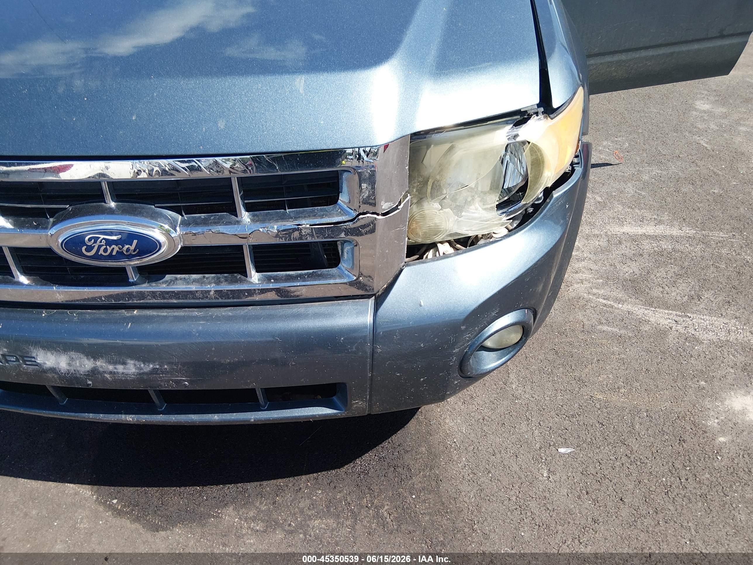 2011 Ford Escape Xlt Blue vin: 1FMCU9DG8BKB13713