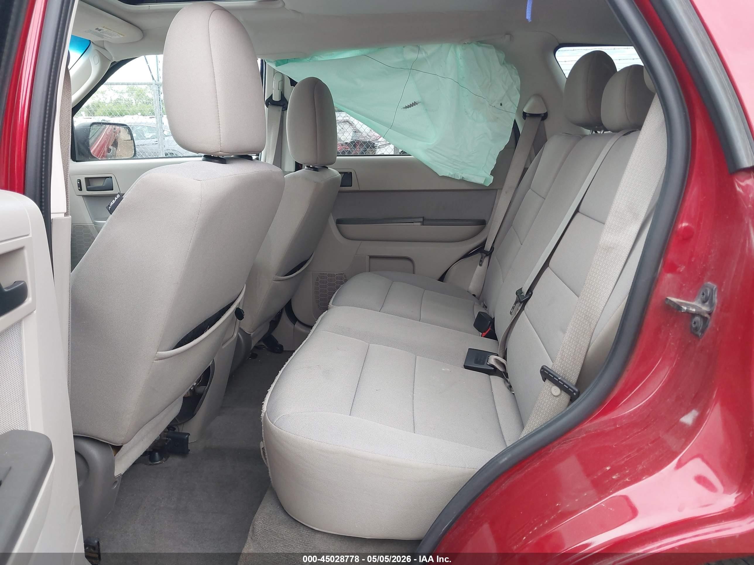 2011 Ford Escape Xlt Красный vin: 1FMCU9DG8BKB20676