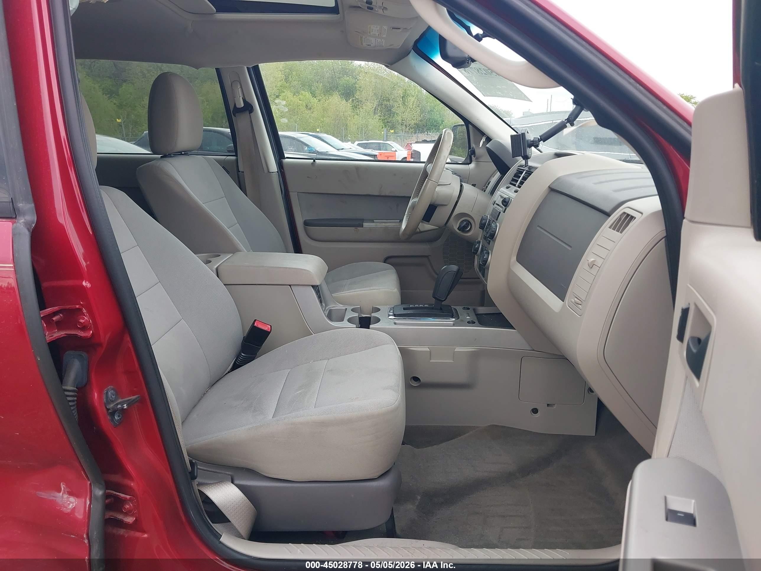 2011 Ford Escape Xlt Красный vin: 1FMCU9DG8BKB20676
