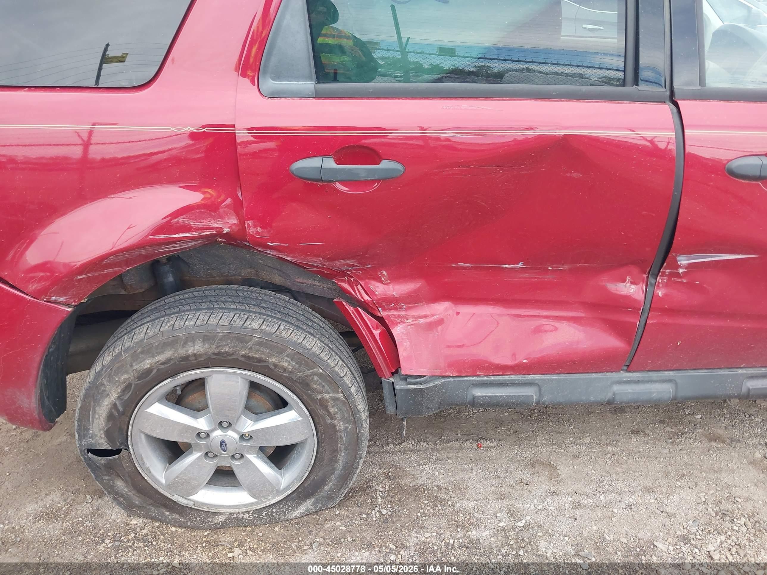 2011 Ford Escape Xlt Красный vin: 1FMCU9DG8BKB20676