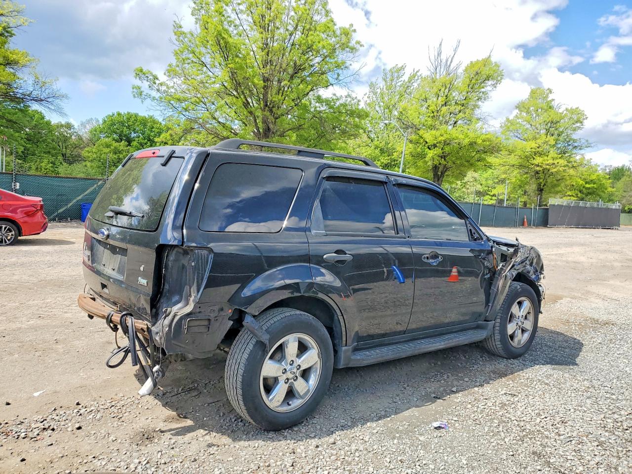 2011 Ford Escape Xlt Black vin: 1FMCU9DG8BKB58019