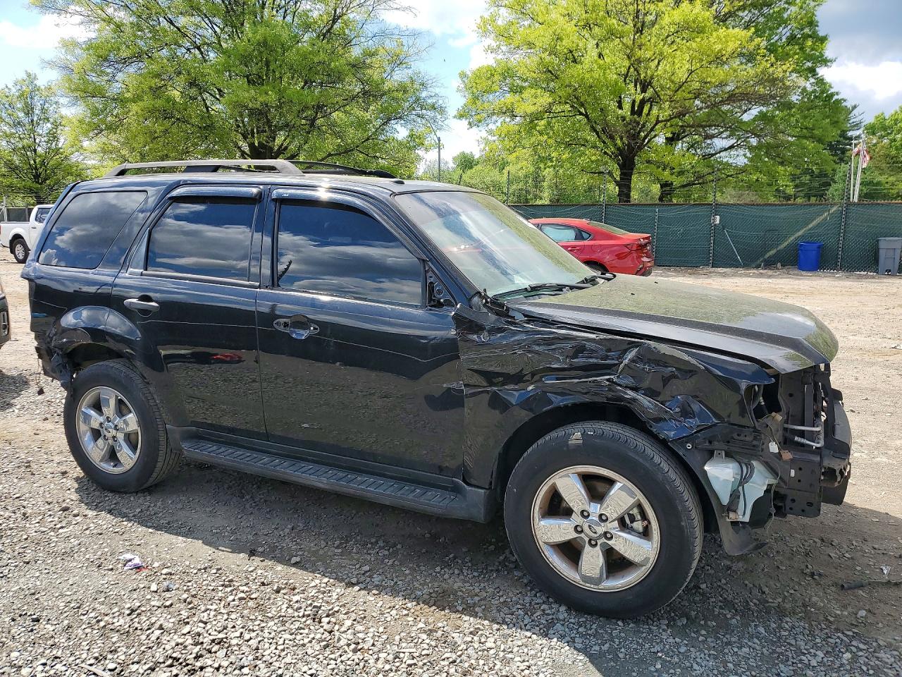 2011 Ford Escape Xlt Black vin: 1FMCU9DG8BKB58019
