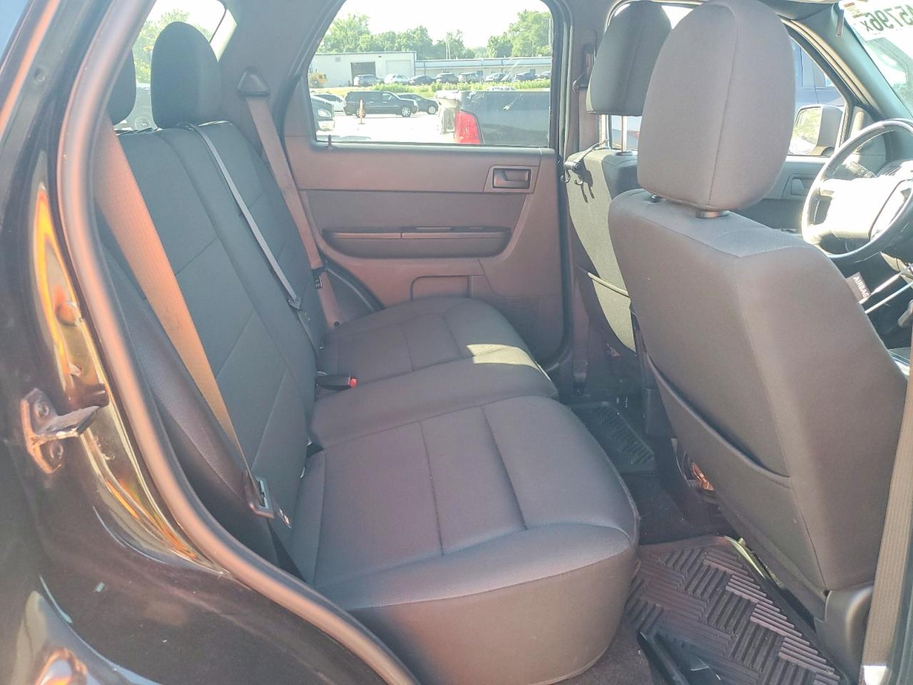 2012 Ford Escape Xlt Black vin: 1FMCU9DG8CKA83839