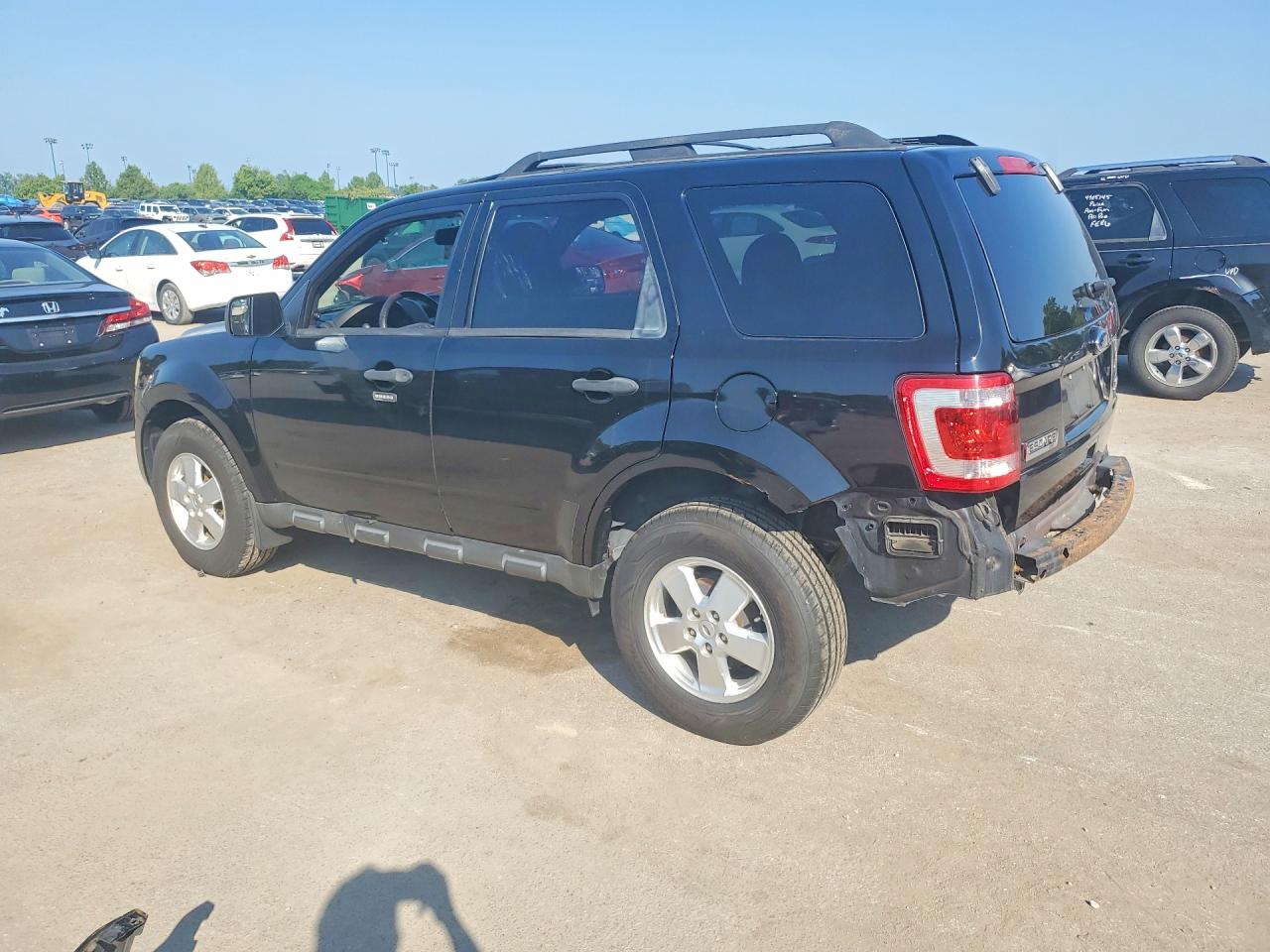 2012 Ford Escape Xlt Black vin: 1FMCU9DG8CKA83839