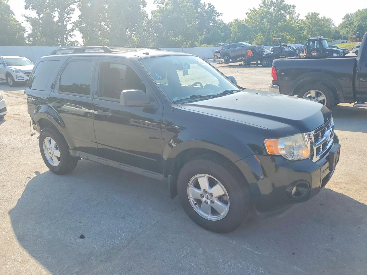 2012 Ford Escape Xlt Black vin: 1FMCU9DG8CKA83839
