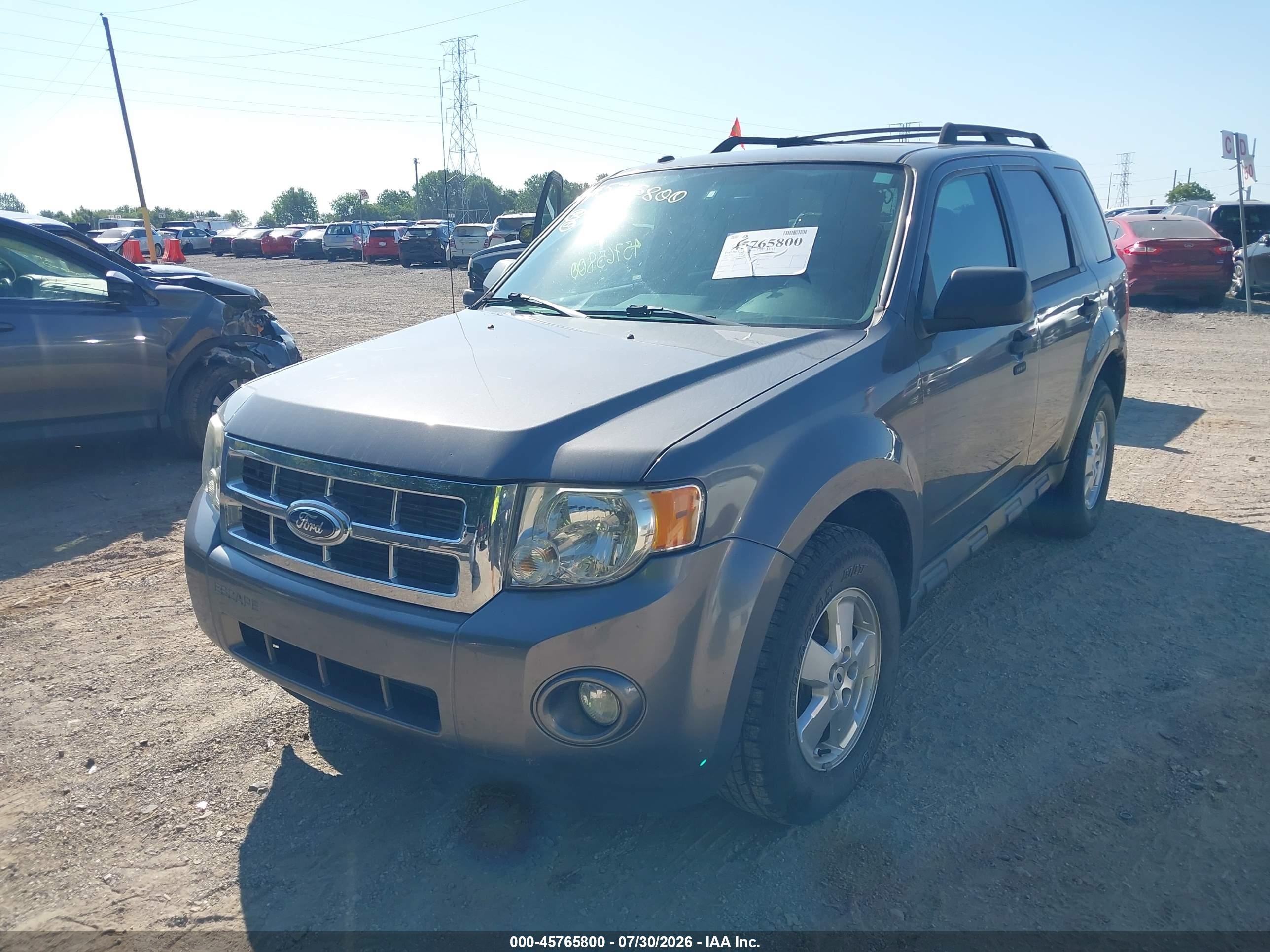 2012 Ford Escape Xlt Gray vin: 1FMCU9DG8CKA93464