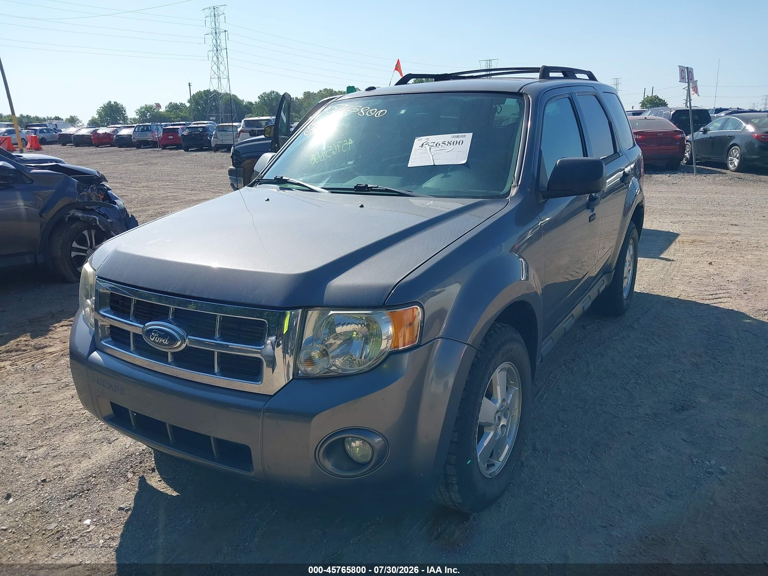 2012 Ford Escape Xlt Gray vin: 1FMCU9DG8CKA93464