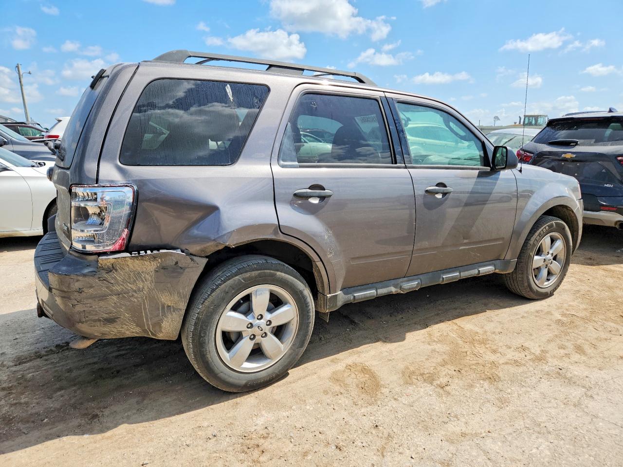 2012 Ford Escape Xlt Gray vin: 1FMCU9DG8CKB67014