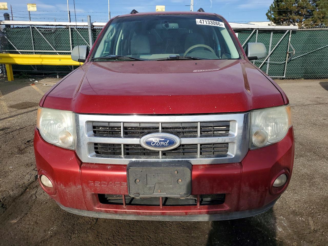 2012 Ford Escape Xlt Maroon vin: 1FMCU9DG8CKB82323