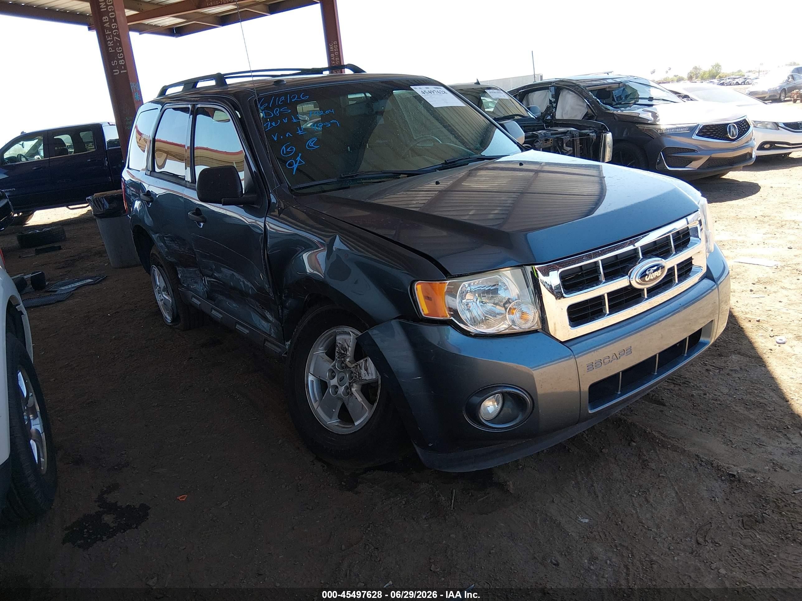 2012 Ford Escape Xlt Gray vin: 1FMCU9DG8CKC24859