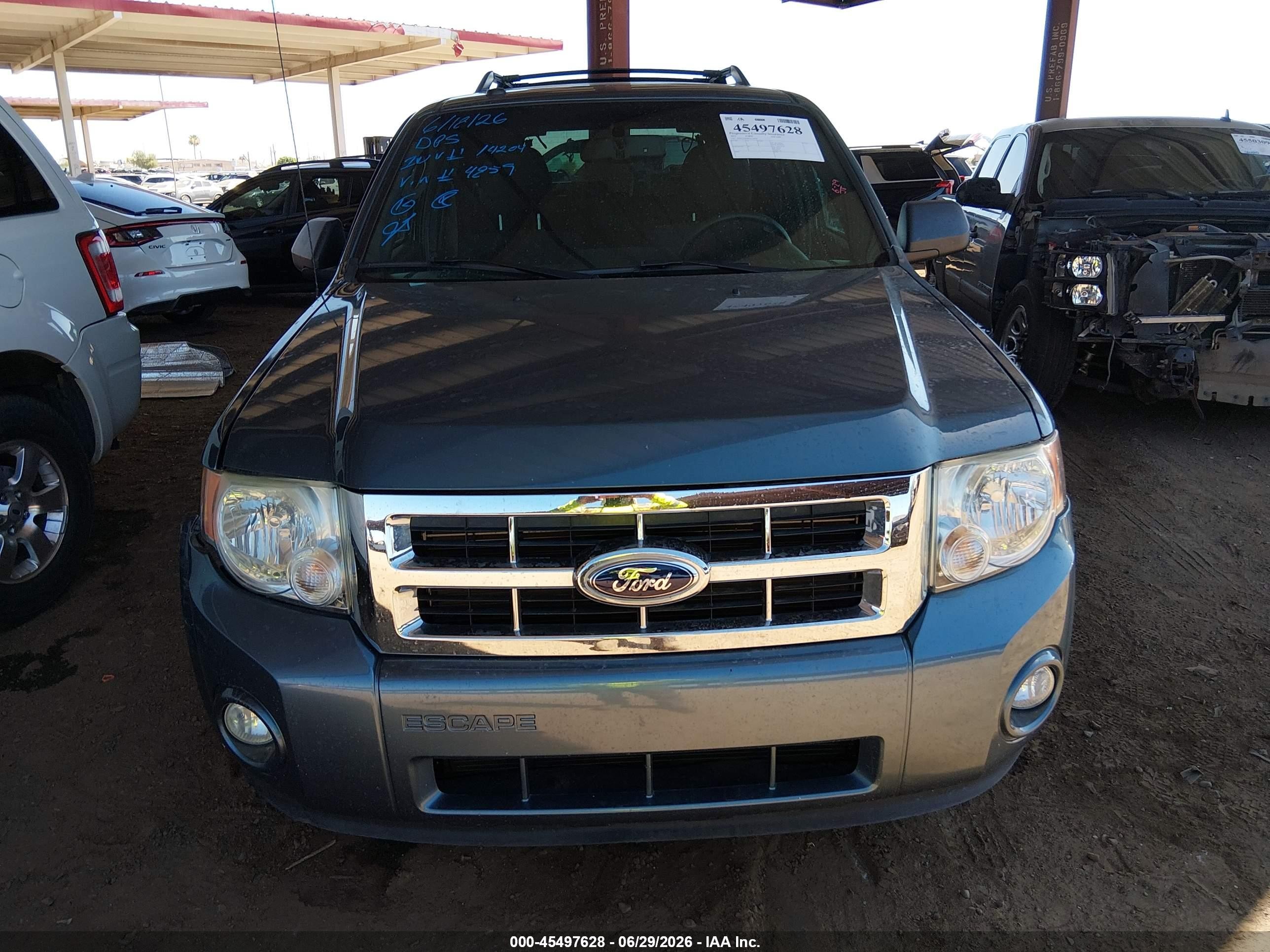 2012 Ford Escape Xlt Gray vin: 1FMCU9DG8CKC24859