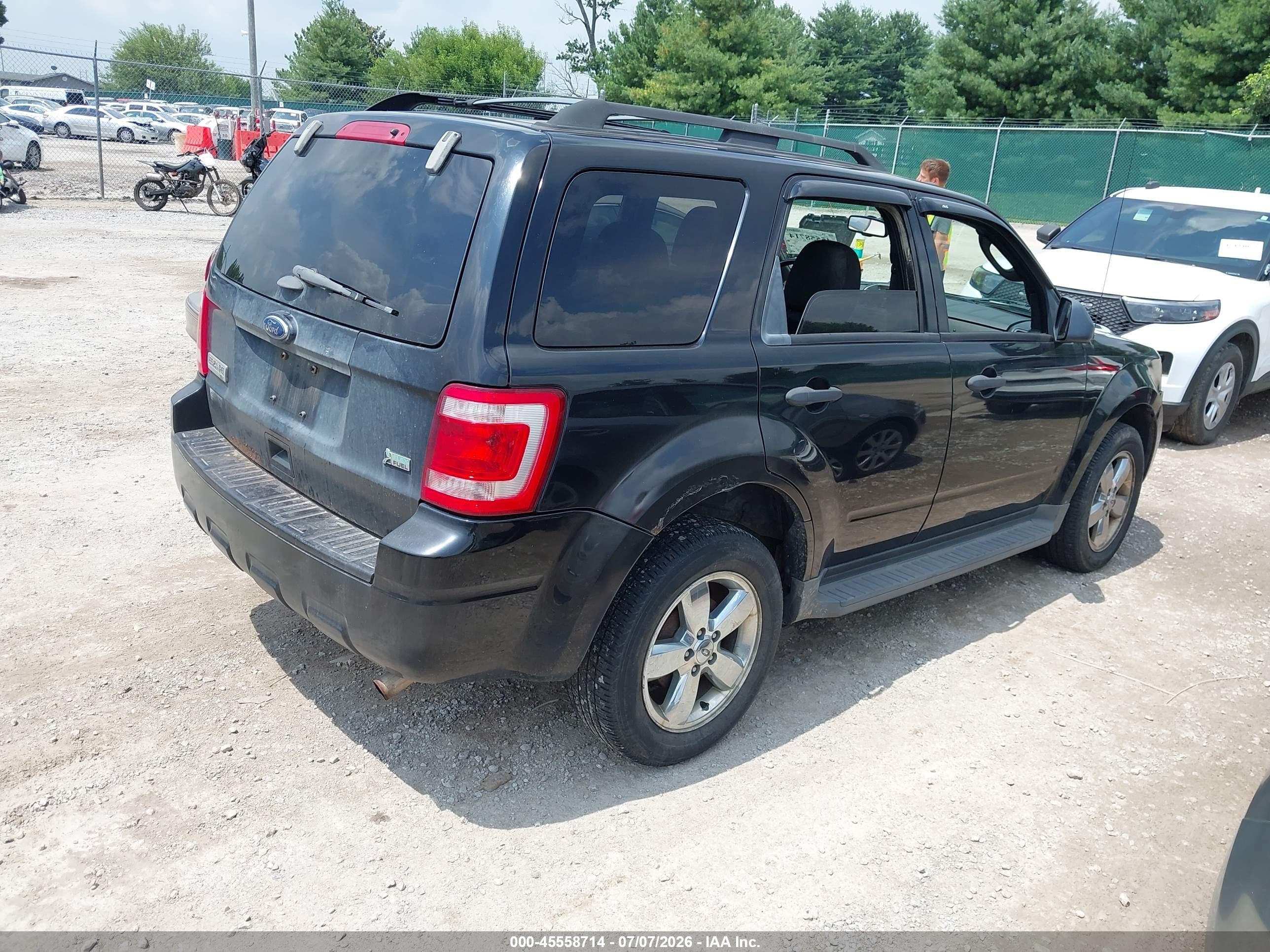 2012 Ford Escape Xlt Black vin: 1FMCU9DG8CKC34355