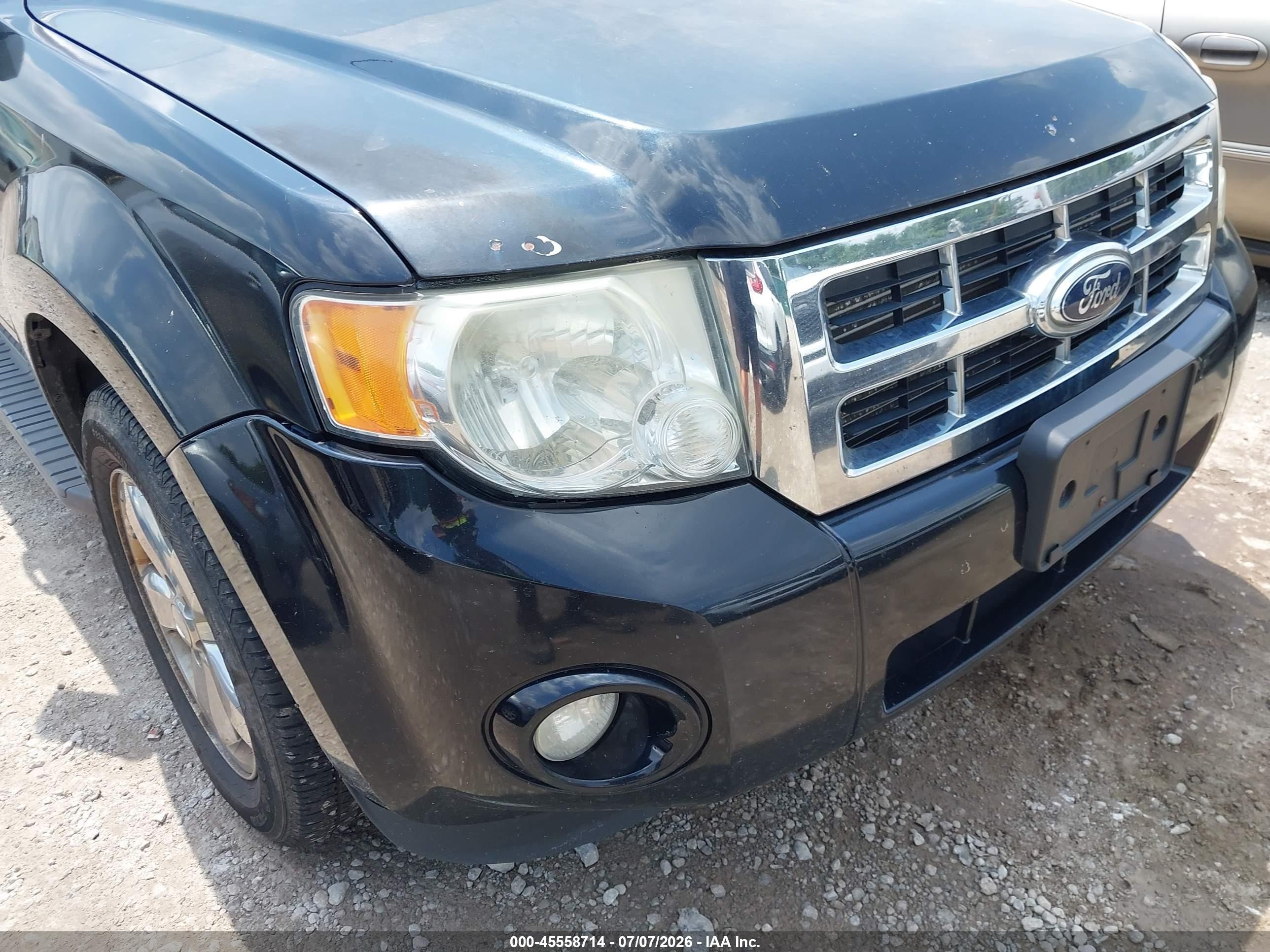 2012 Ford Escape Xlt Black vin: 1FMCU9DG8CKC34355