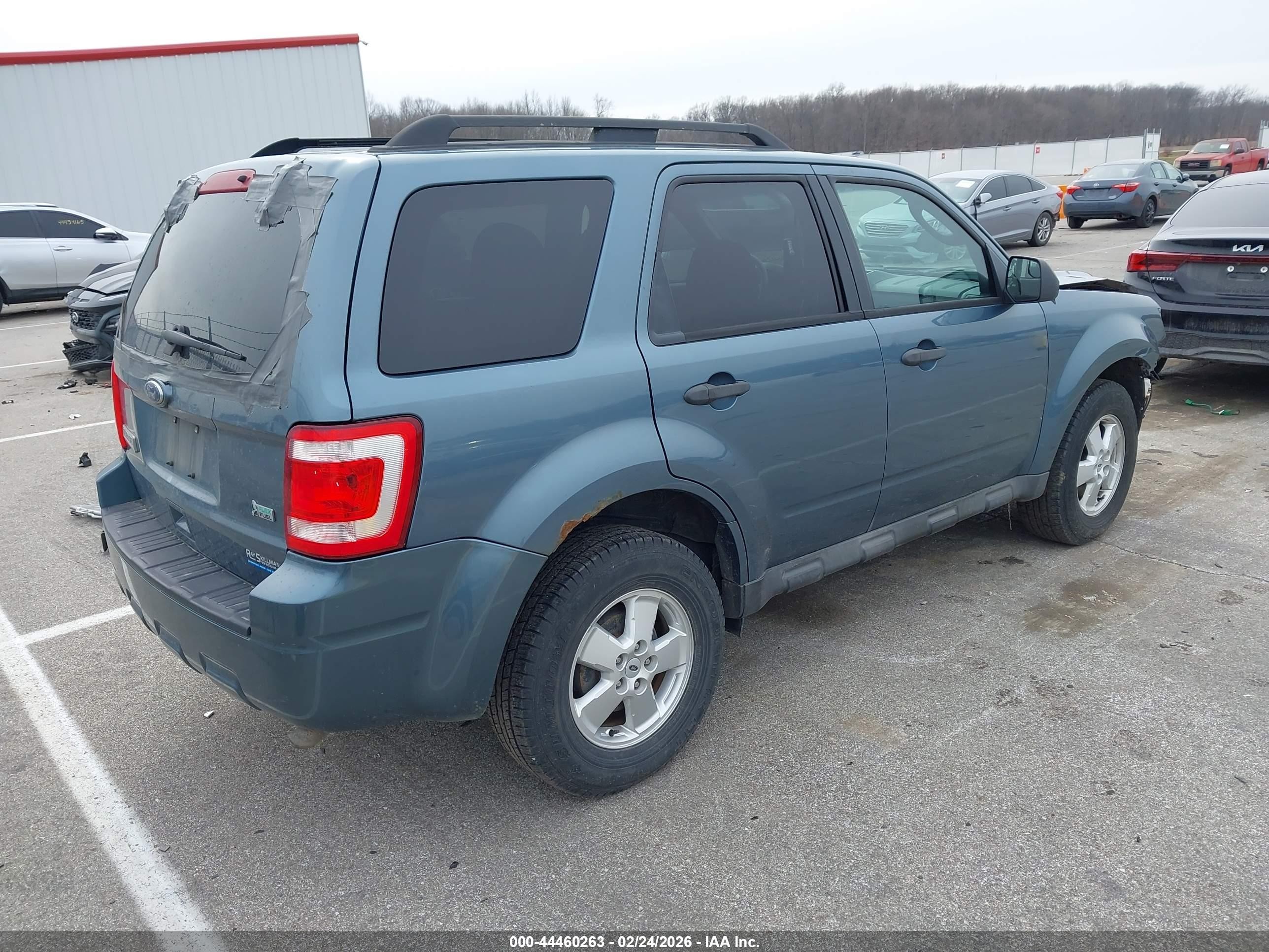 2010 Ford Escape Xlt Blue vin: 1FMCU9DG9AKB31281