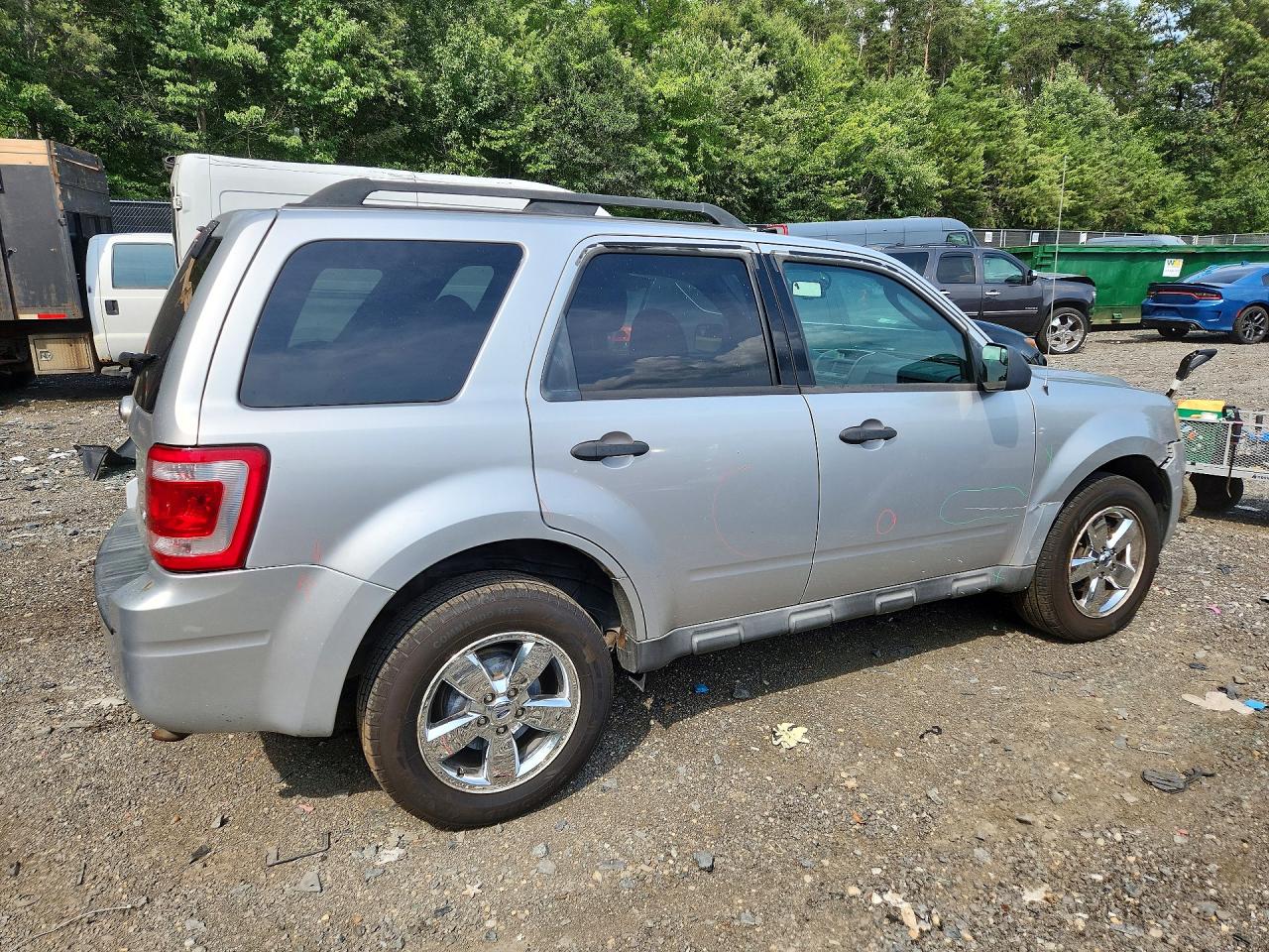 2010 Ford Escape Xlt Silver vin: 1FMCU9DG9AKB60912