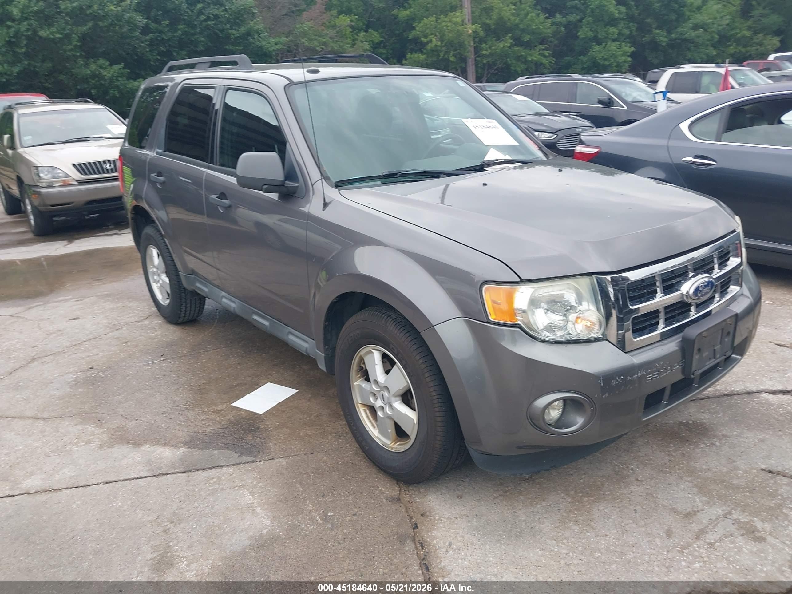 2010 Ford Escape Xlt Серый vin: 1FMCU9DG9AKC05881