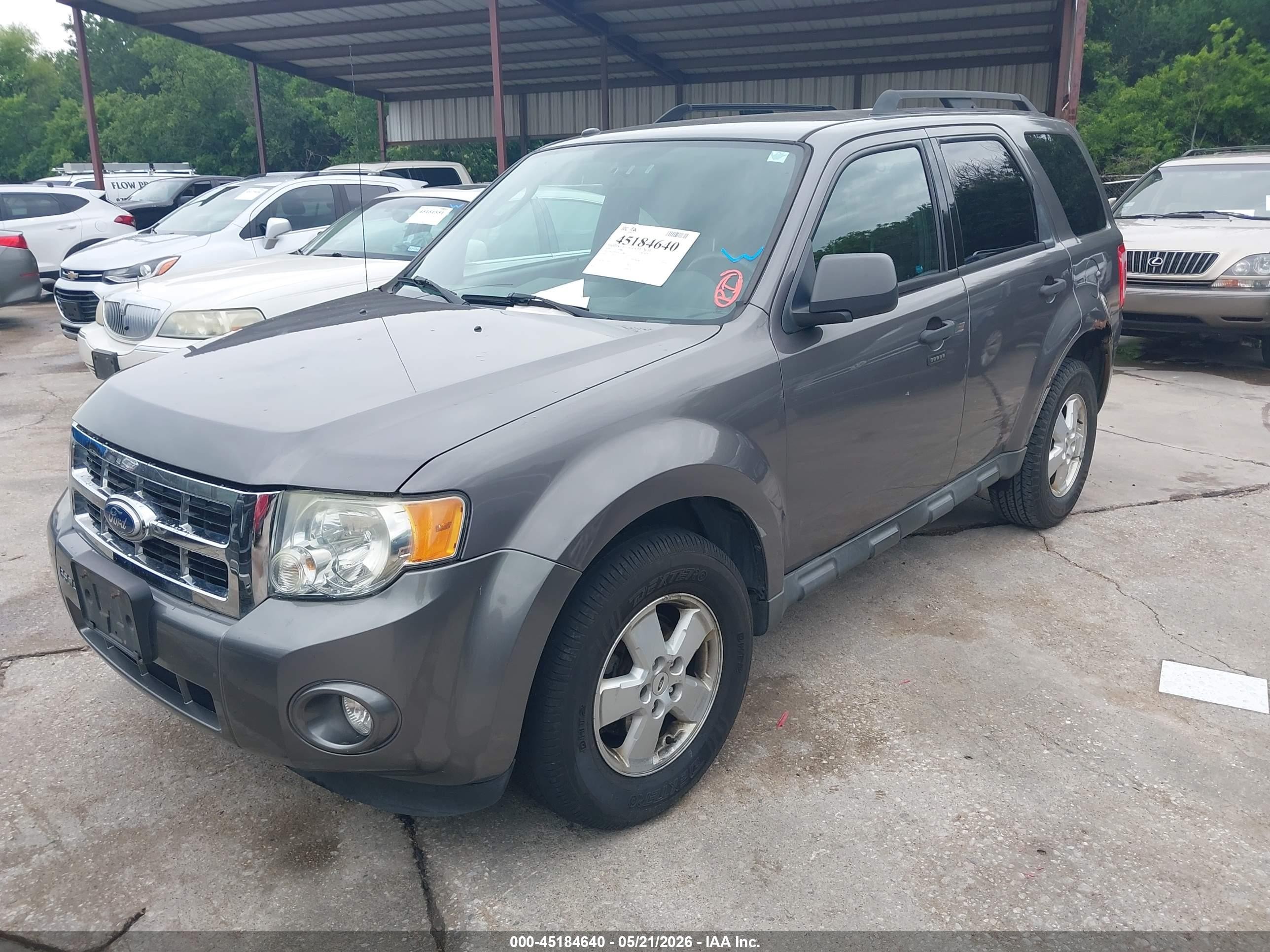 2010 Ford Escape Xlt Серый vin: 1FMCU9DG9AKC05881