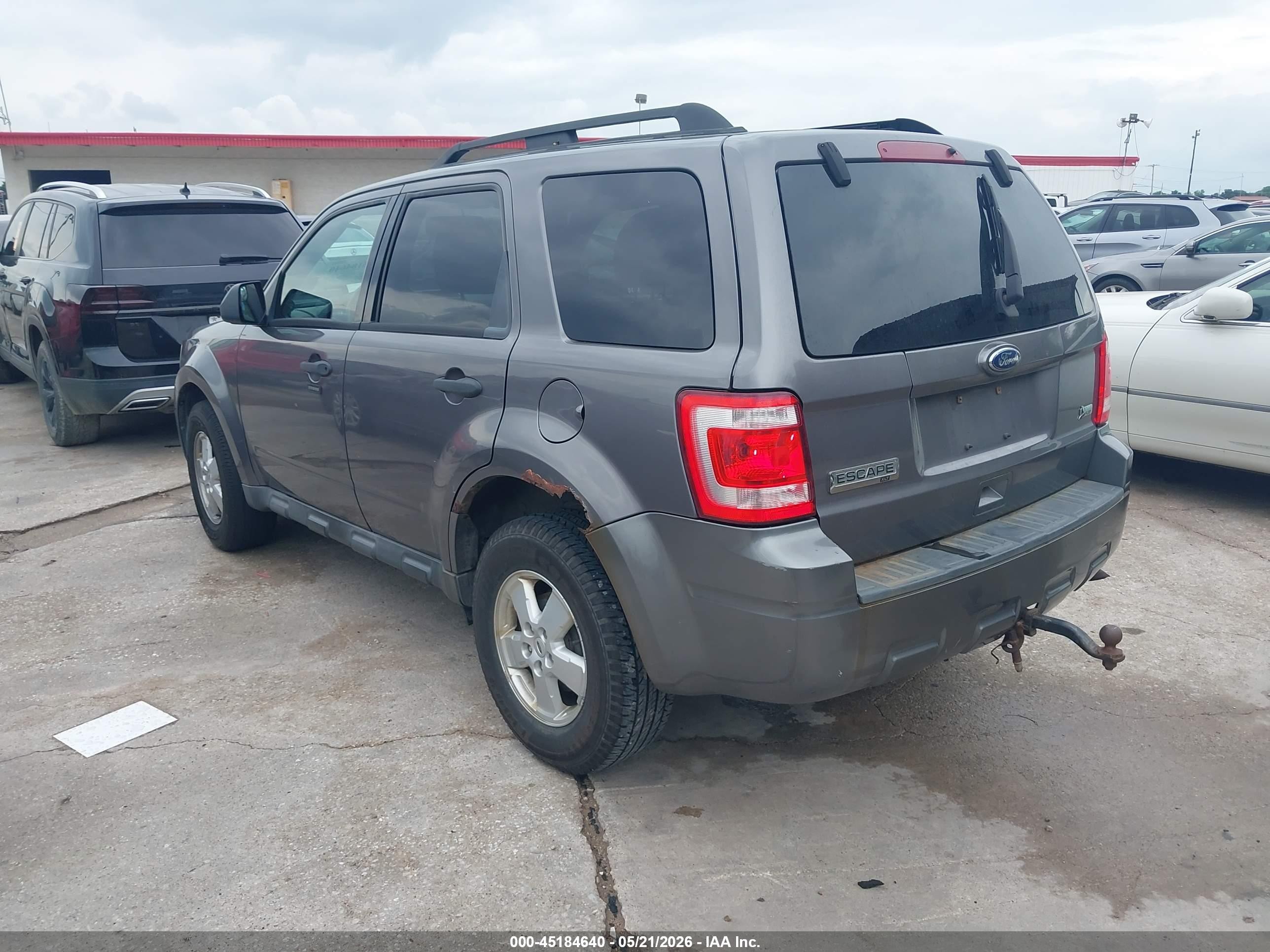 2010 Ford Escape Xlt Серый vin: 1FMCU9DG9AKC05881