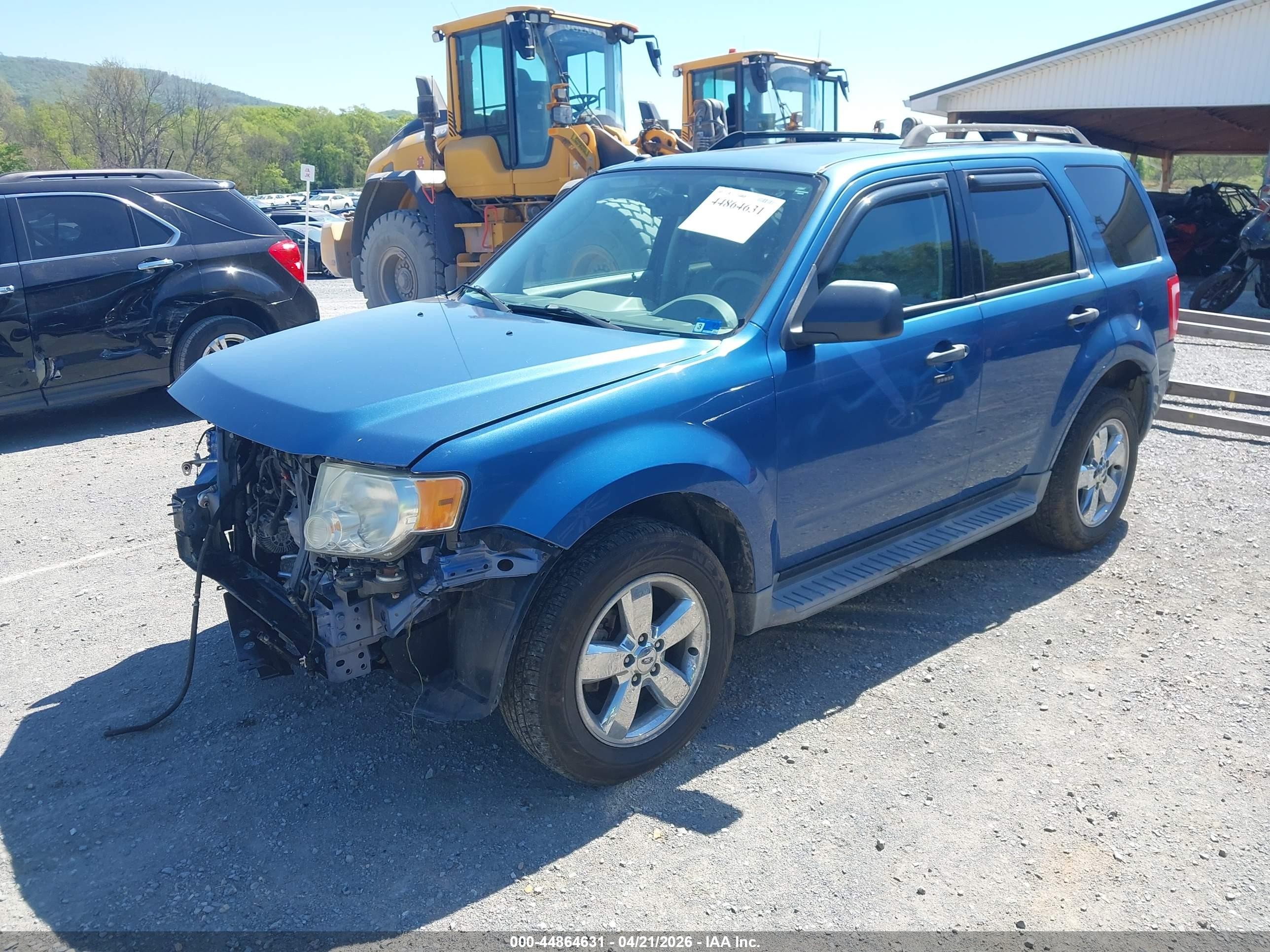 2010 Ford Escape Xlt Blue vin: 1FMCU9DG9AKC44874