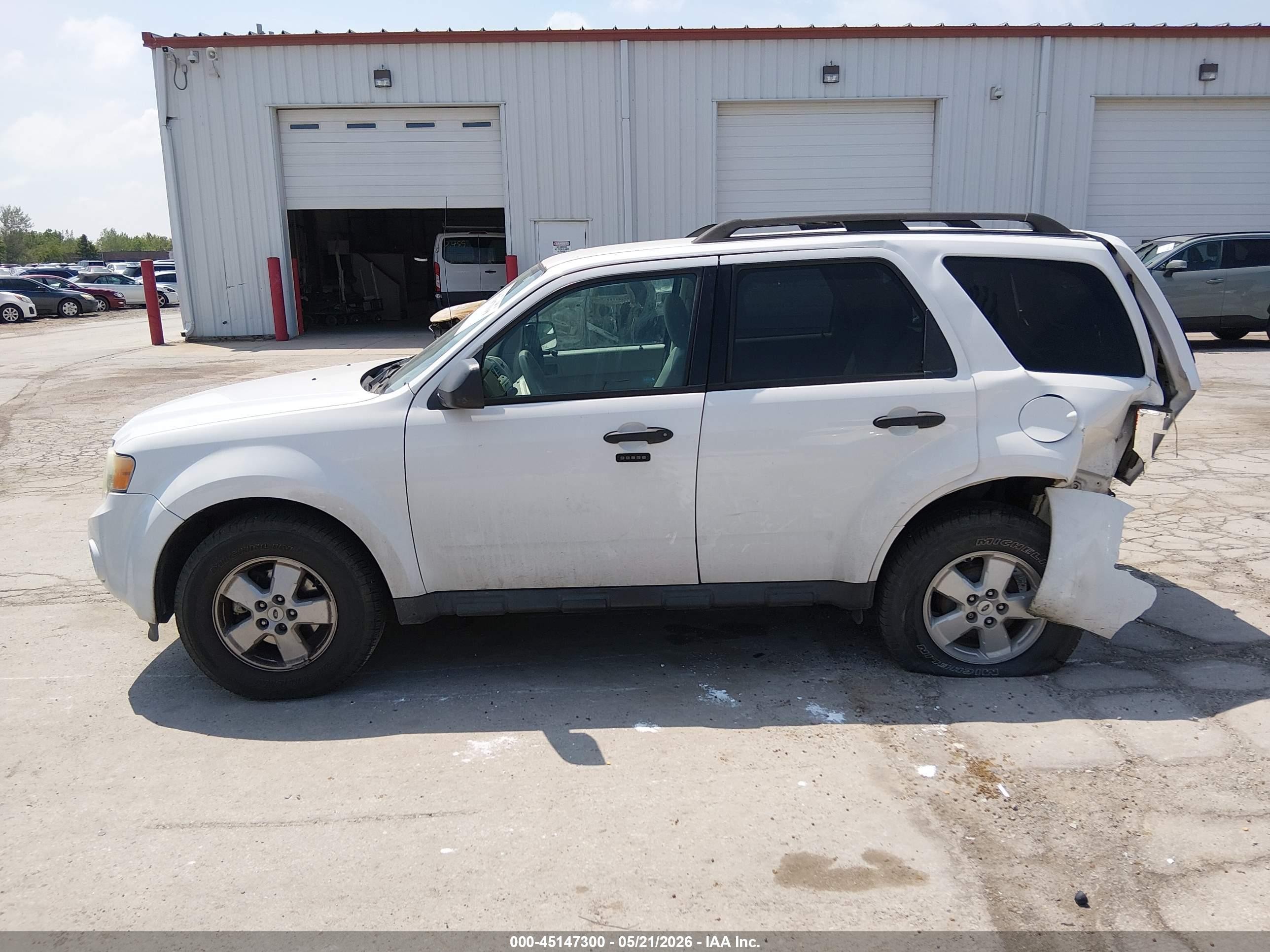 2010 Ford Escape Xlt Белый vin: 1FMCU9DG9AKC79320