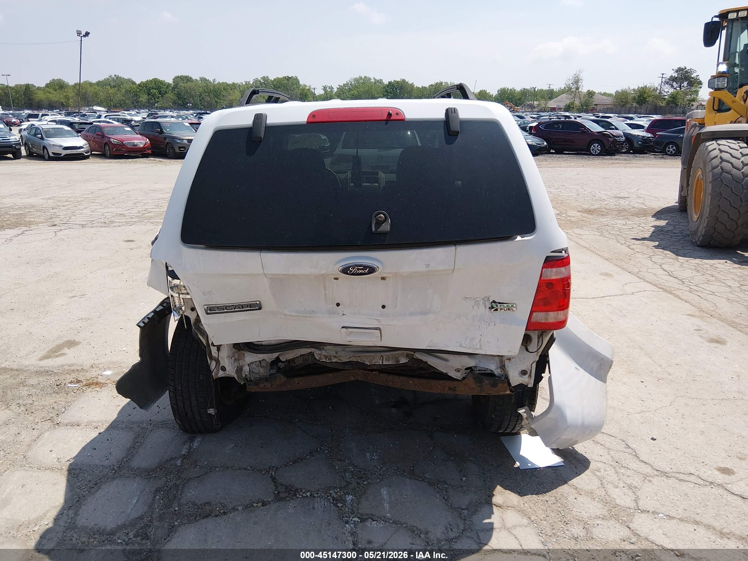 2010 Ford Escape Xlt Белый vin: 1FMCU9DG9AKC79320