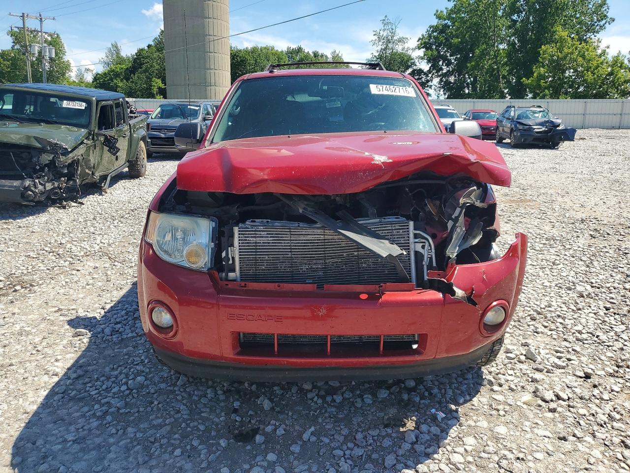 2010 Ford Escape Xlt Red vin: 1FMCU9DG9AKD03471