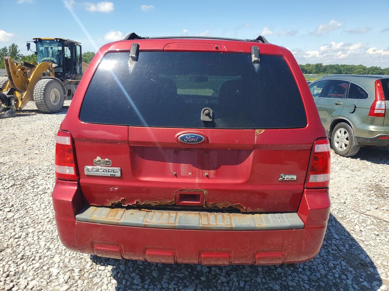 2010 Ford Escape Xlt Red vin: 1FMCU9DG9AKD03471