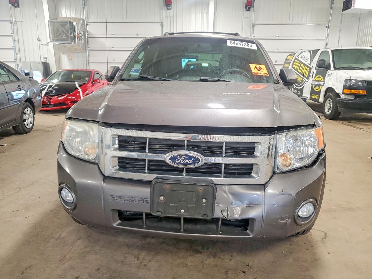 2010 Ford Escape Xlt Gray vin: 1FMCU9DG9AKD17211