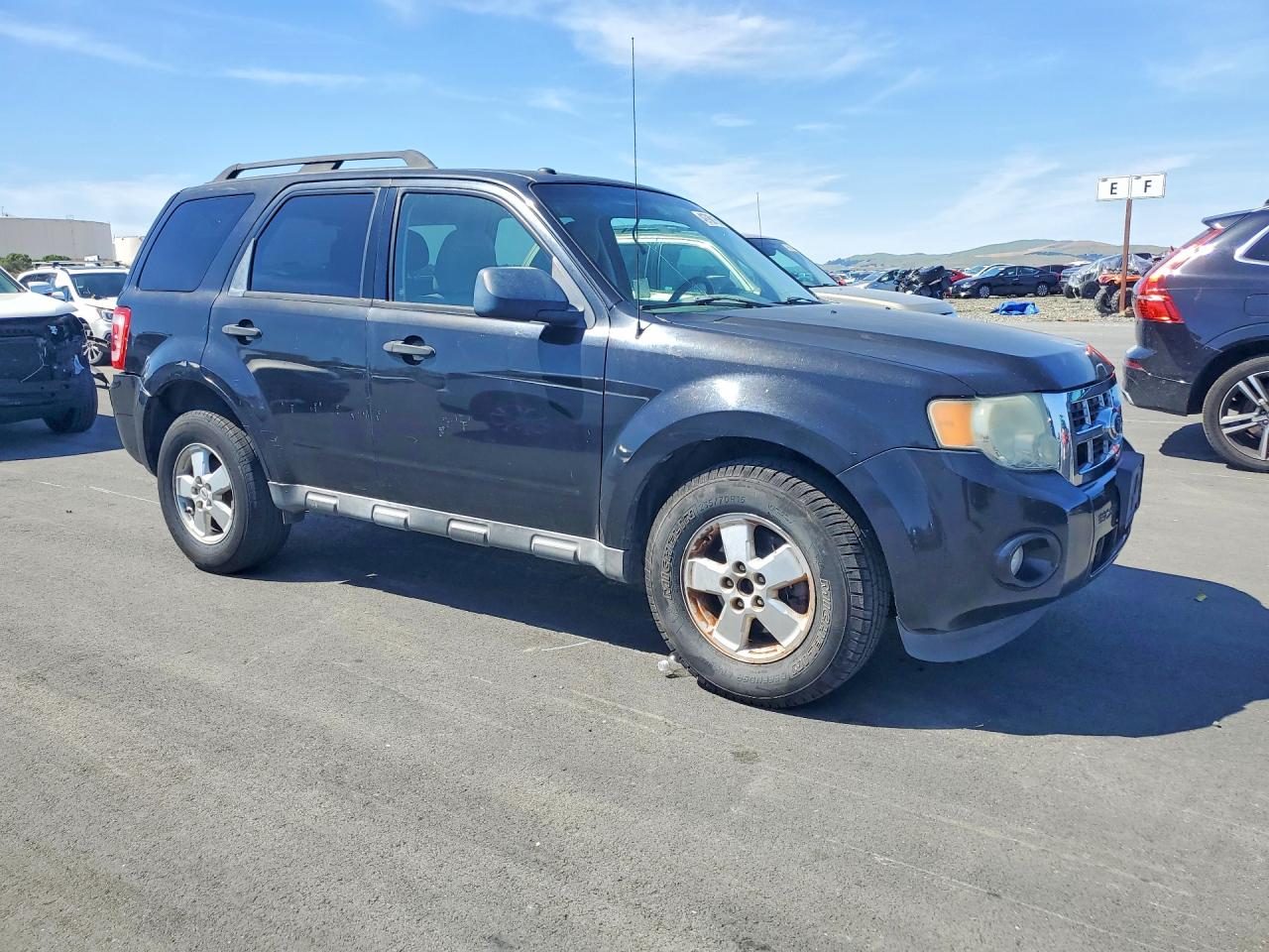 2011 Ford Escape Xlt Black vin: 1FMCU9DG9BKA45454