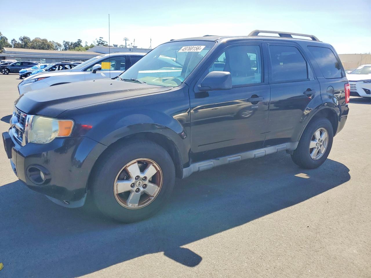 2011 Ford Escape Xlt Black vin: 1FMCU9DG9BKA45454