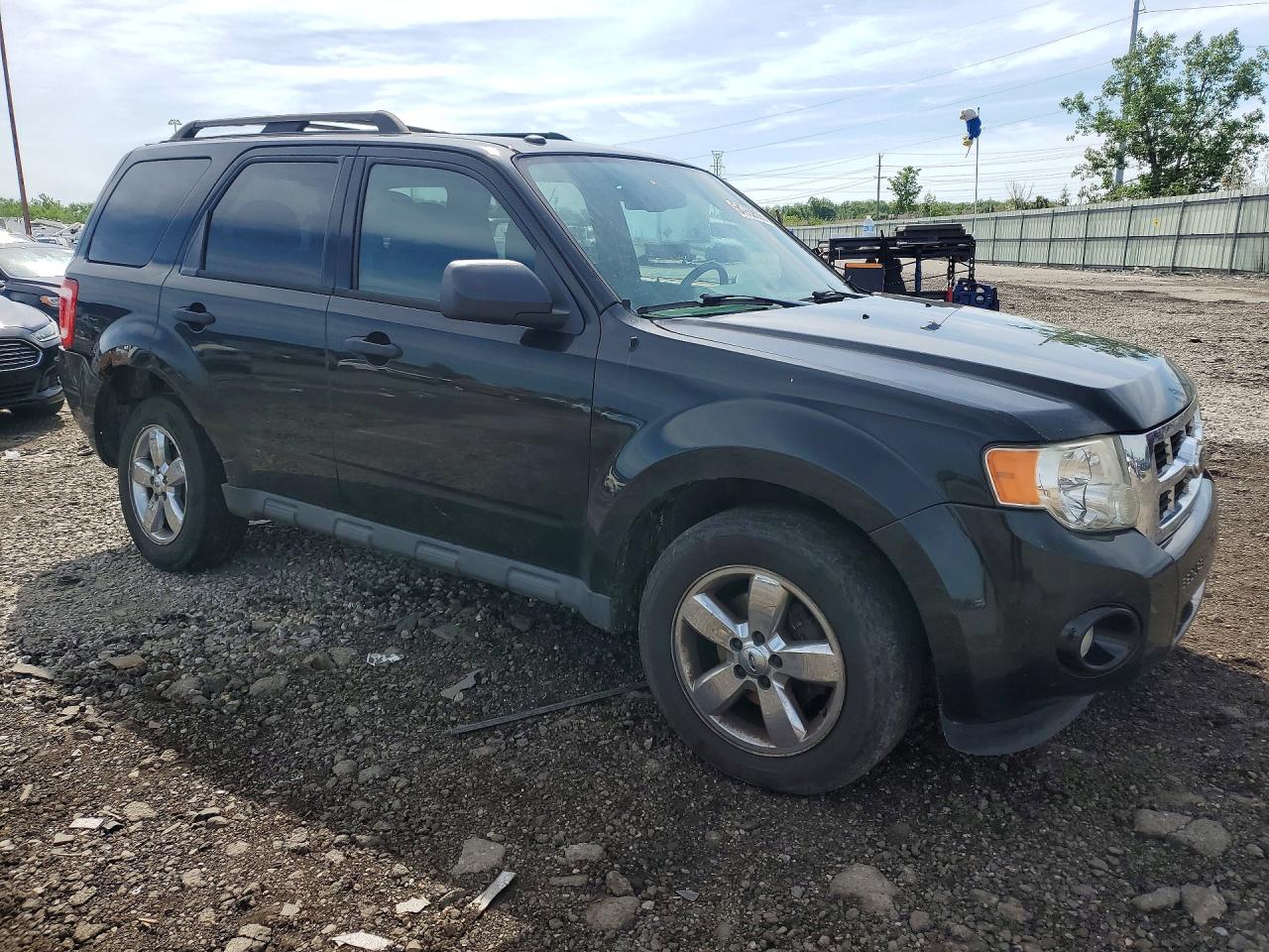 2011 Ford Escape Xlt Черный vin: 1FMCU9DG9BKA54655