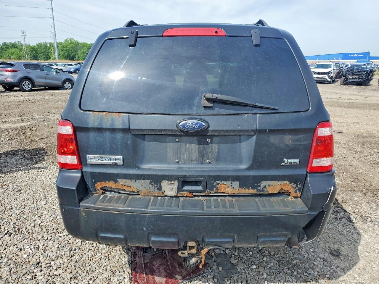 2011 Ford Escape Xlt Черный vin: 1FMCU9DG9BKA54655