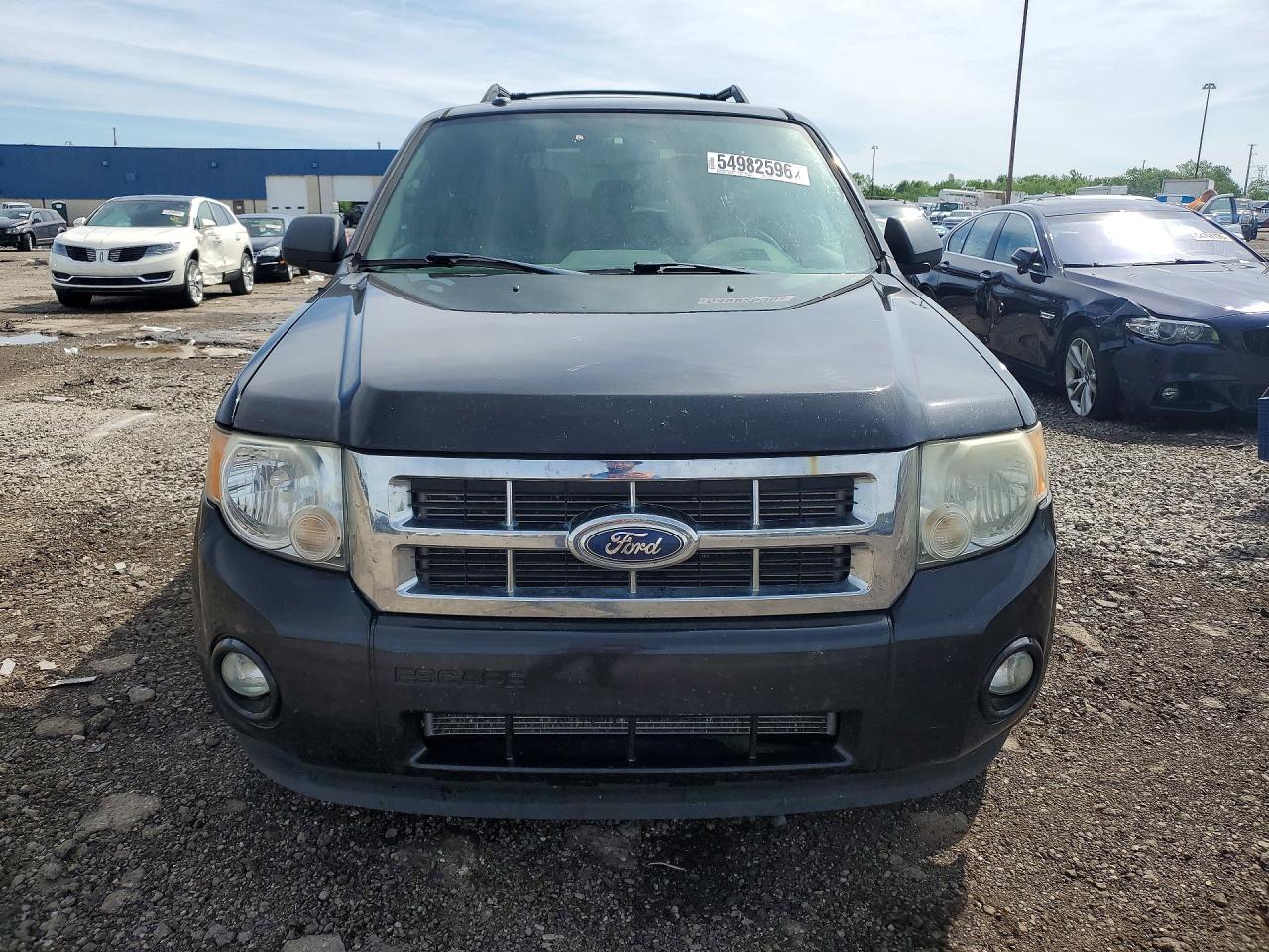 2011 Ford Escape Xlt Черный vin: 1FMCU9DG9BKA54655