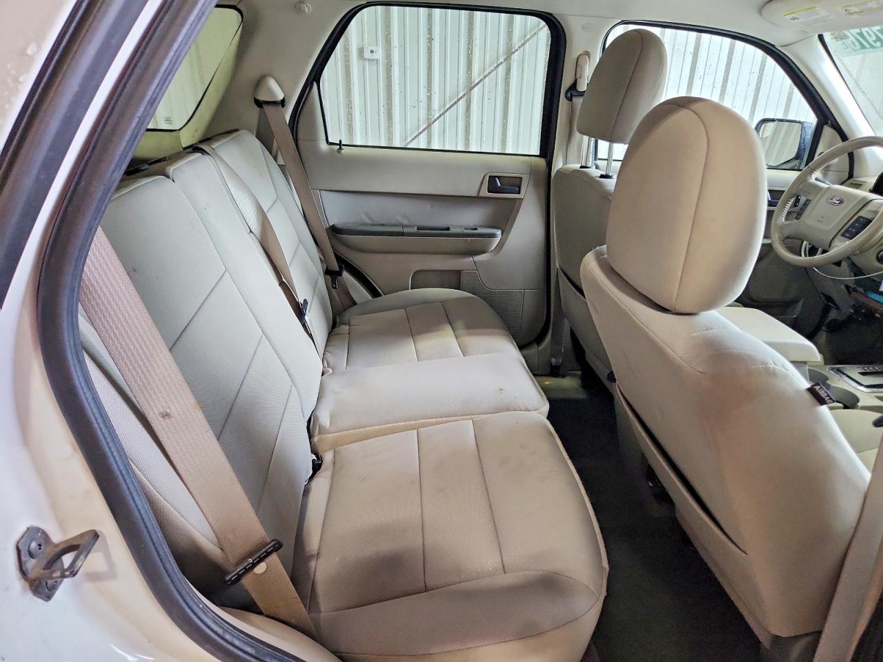 2011 Ford Escape Xlt White vin: 1FMCU9DG9BKA56826