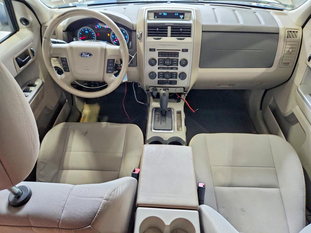 2011 Ford Escape Xlt White vin: 1FMCU9DG9BKA56826