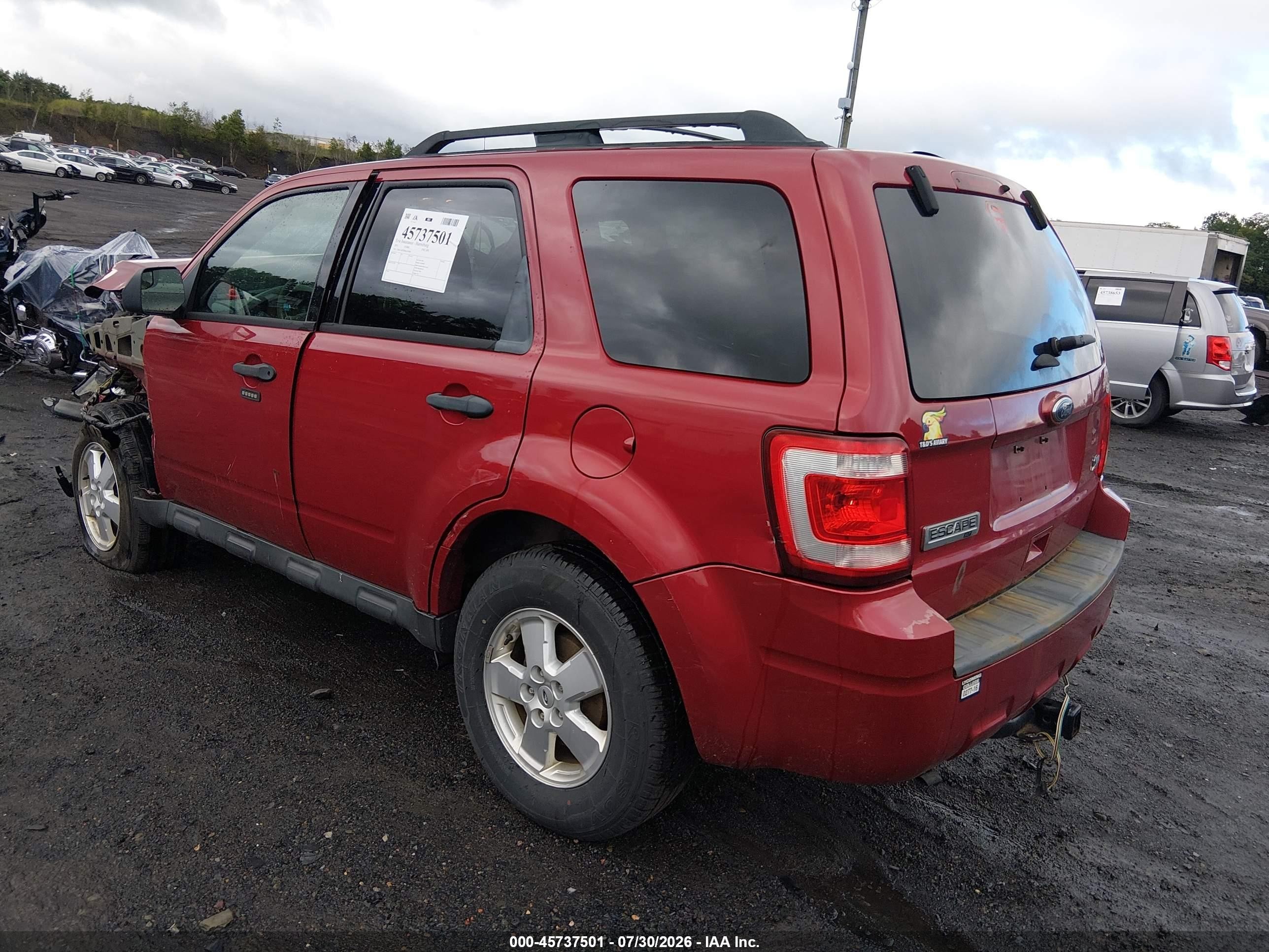 2011 Ford Escape Xlt Красный vin: 1FMCU9DG9BKA71908