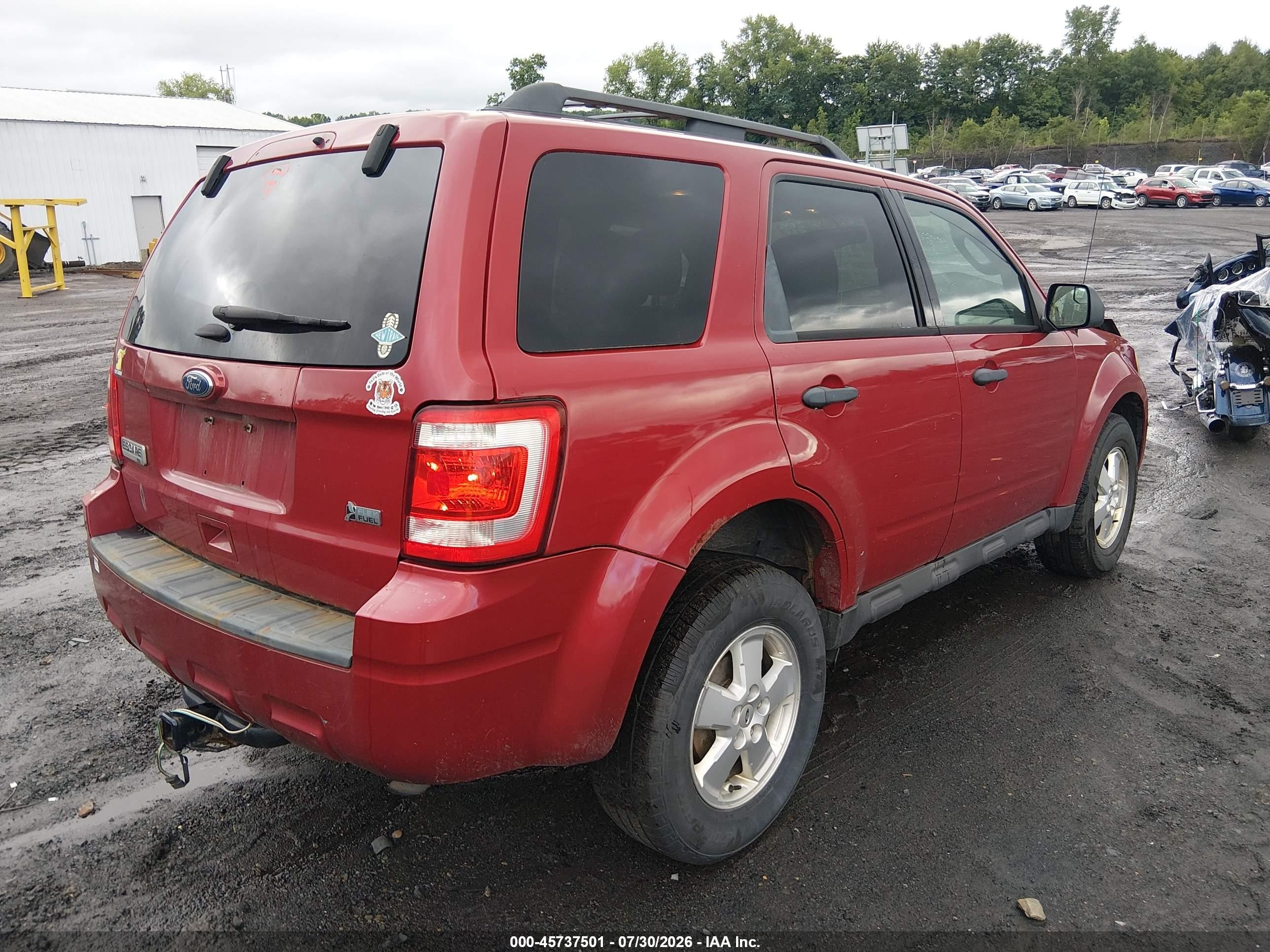 2011 Ford Escape Xlt Красный vin: 1FMCU9DG9BKA71908