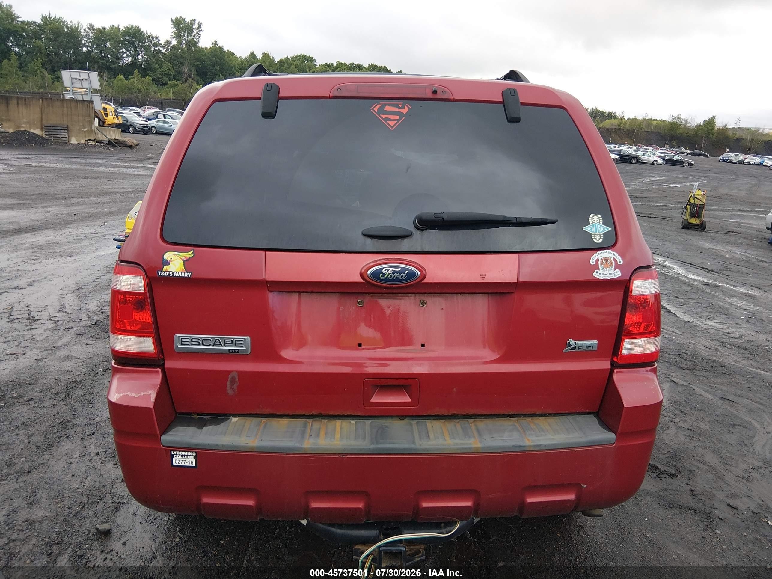2011 Ford Escape Xlt Красный vin: 1FMCU9DG9BKA71908