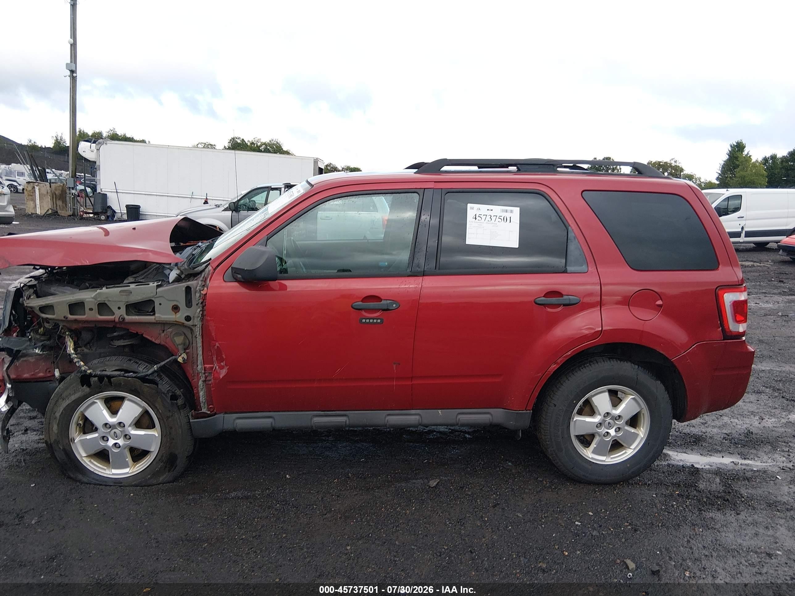 2011 Ford Escape Xlt Красный vin: 1FMCU9DG9BKA71908